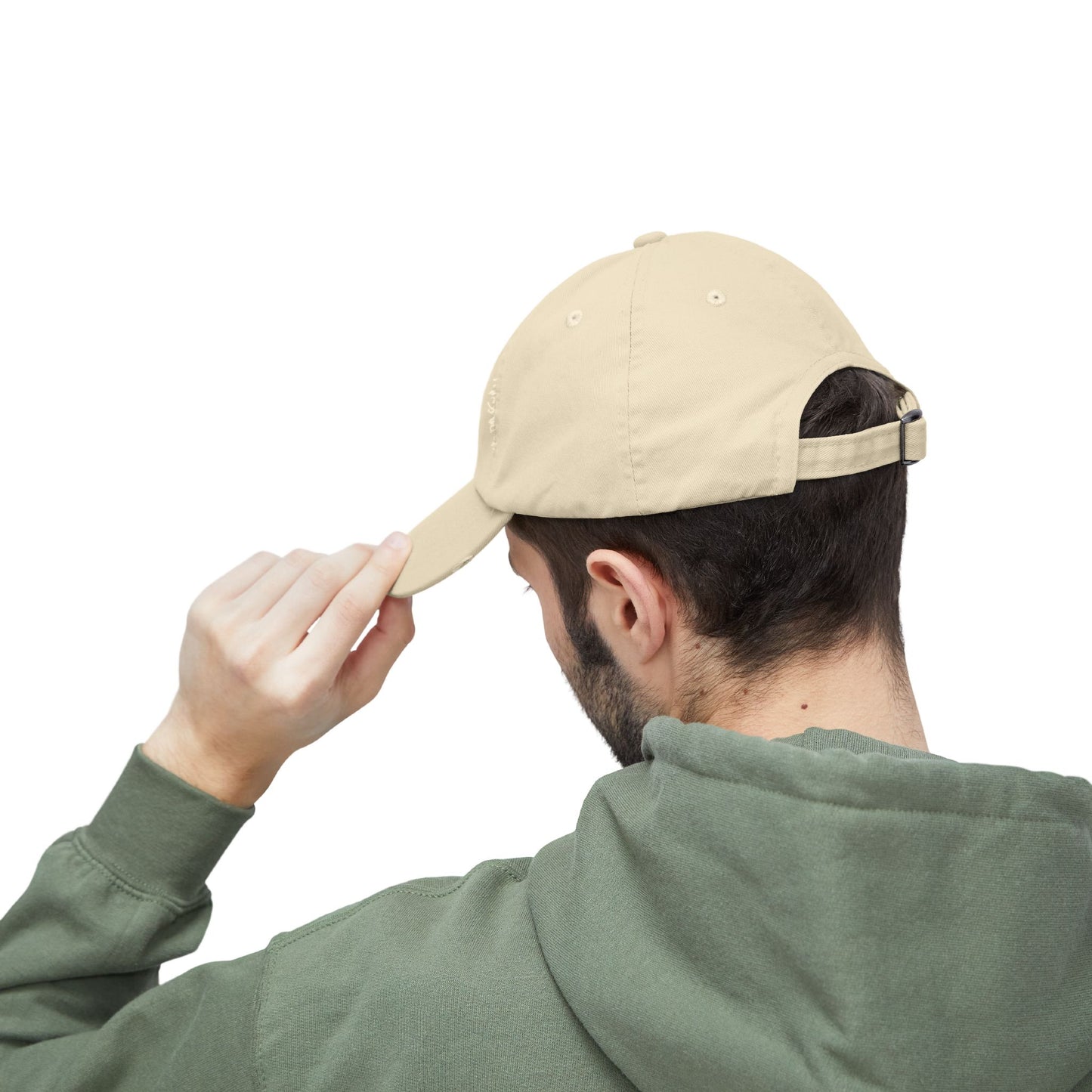 Be Your Own Hero Distressed Cotton Twill Dad Hat – Bold Style, Everyday Comfort