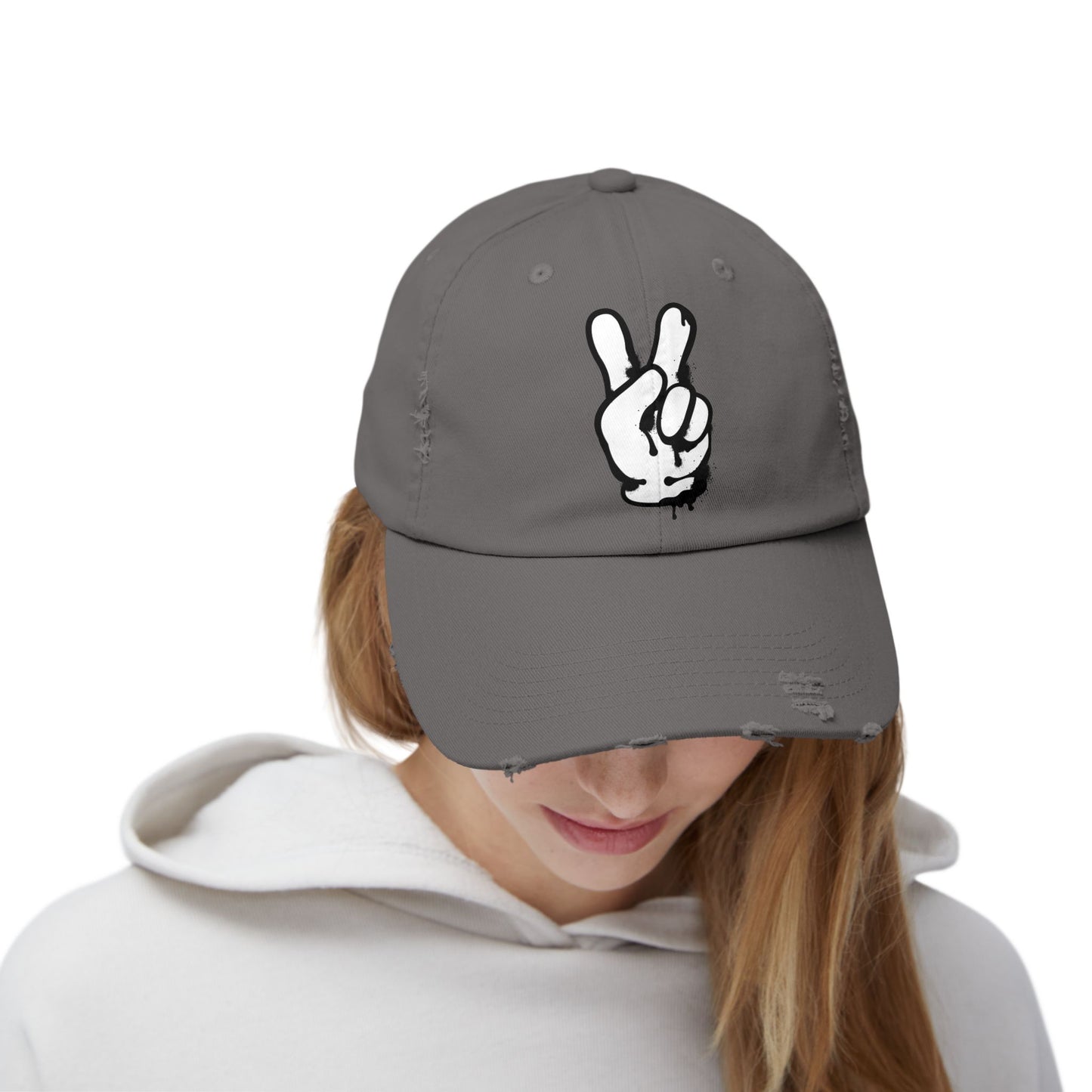 Distressed Cotton Twill Dad Hat – Everyday Comfort & Style