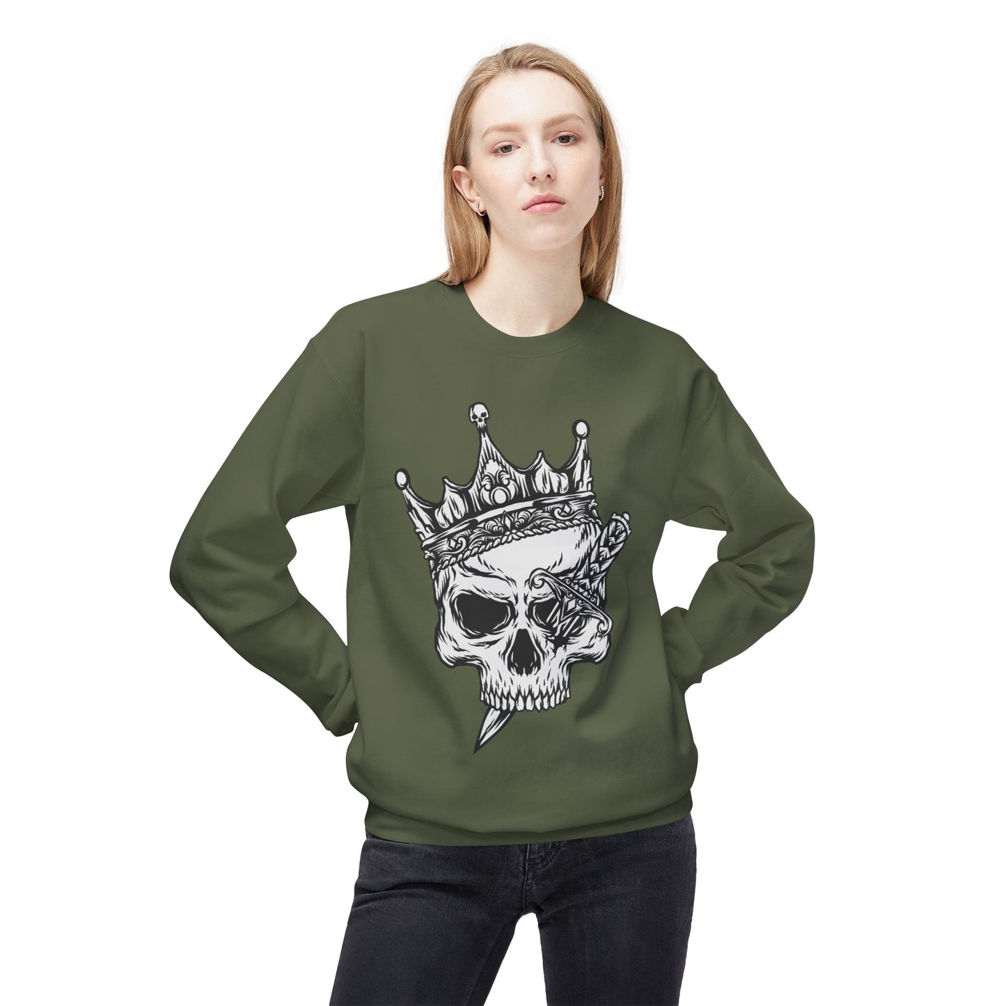 Crowned Skull Sweatshirt