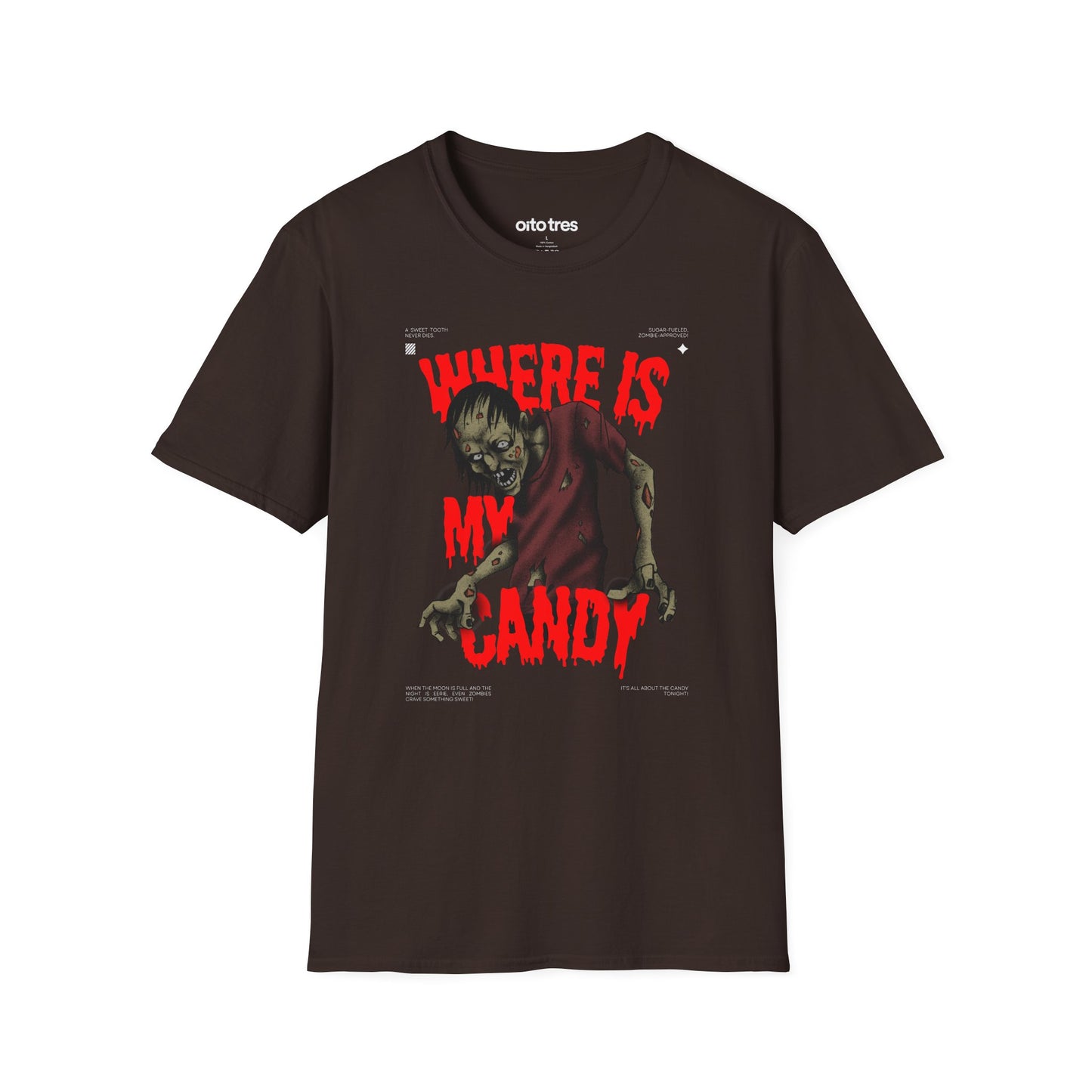 Where Is My Candy Halloween T-Shirt