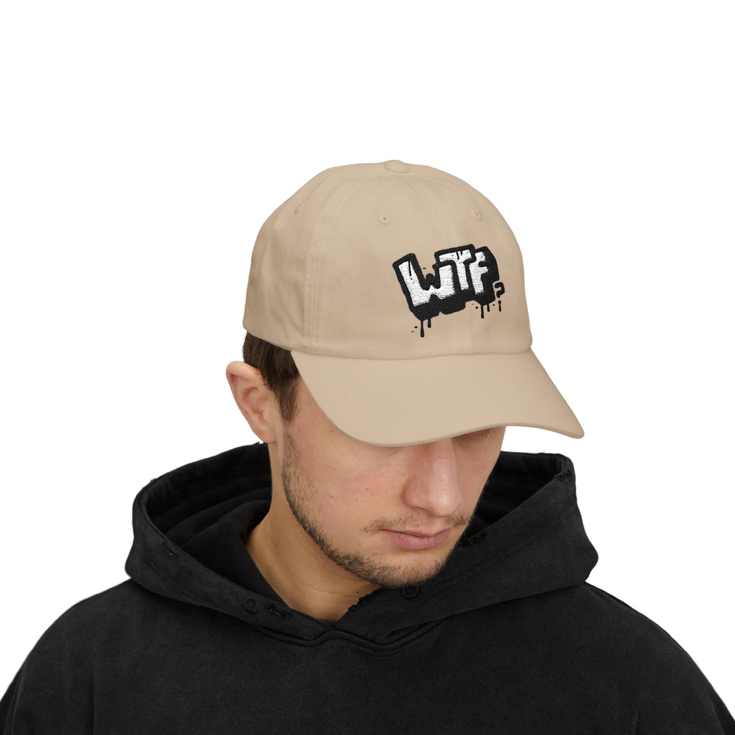 WTF? Embroidered Cotton Dad Hat – Classic Style & Ultimate Comfort