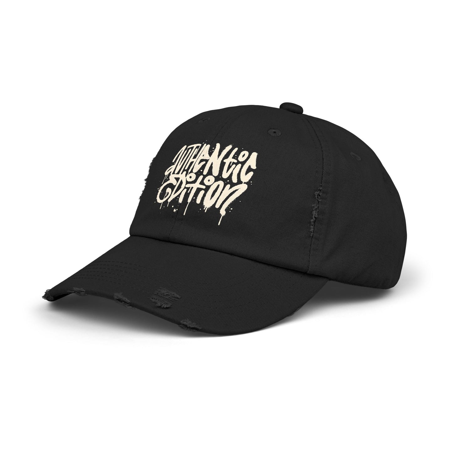 Authentic Edition Distressed Cotton Twill Dad Hat – Effortless Style, Everyday Comfort