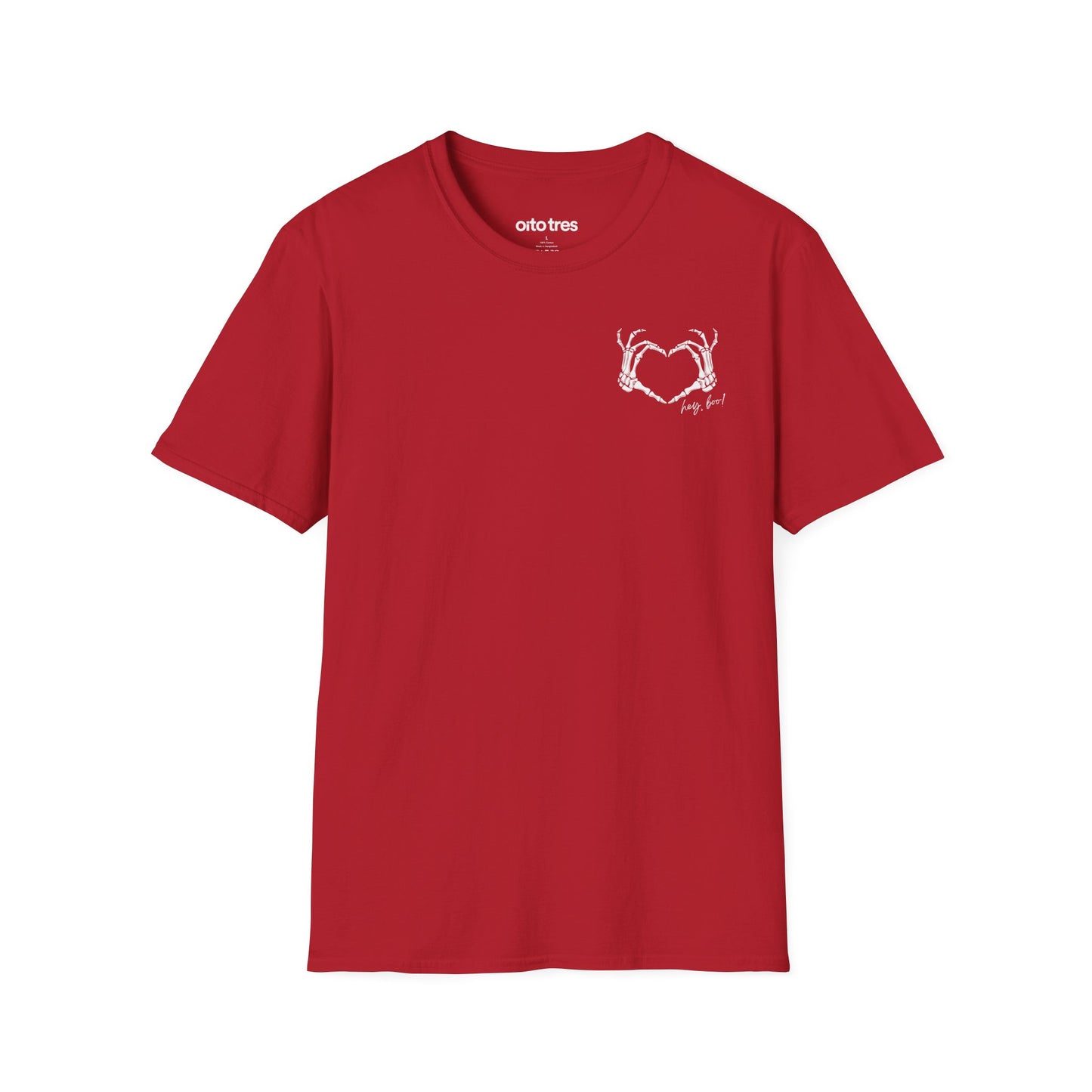 Hey, Boo! Skeleton Heart T-Shirt