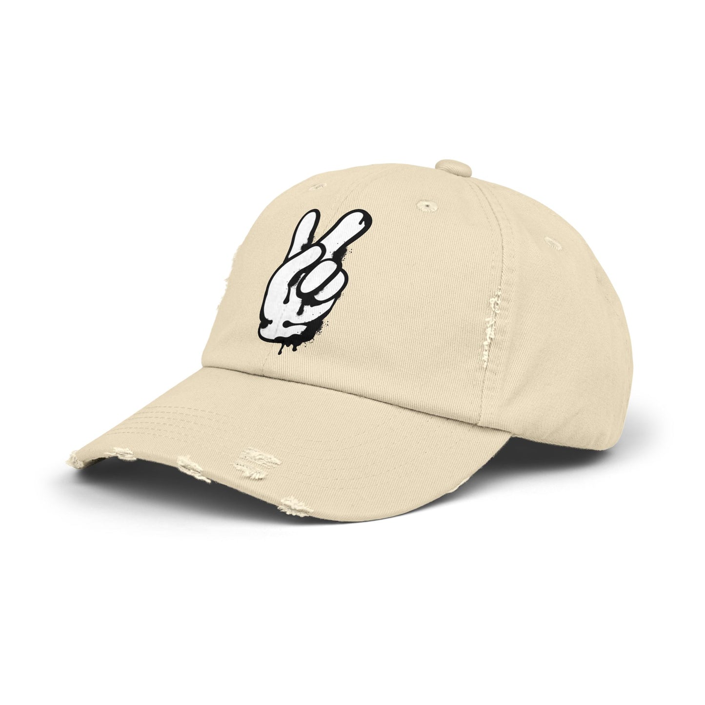 Distressed Cotton Twill Dad Hat – Everyday Comfort & Style