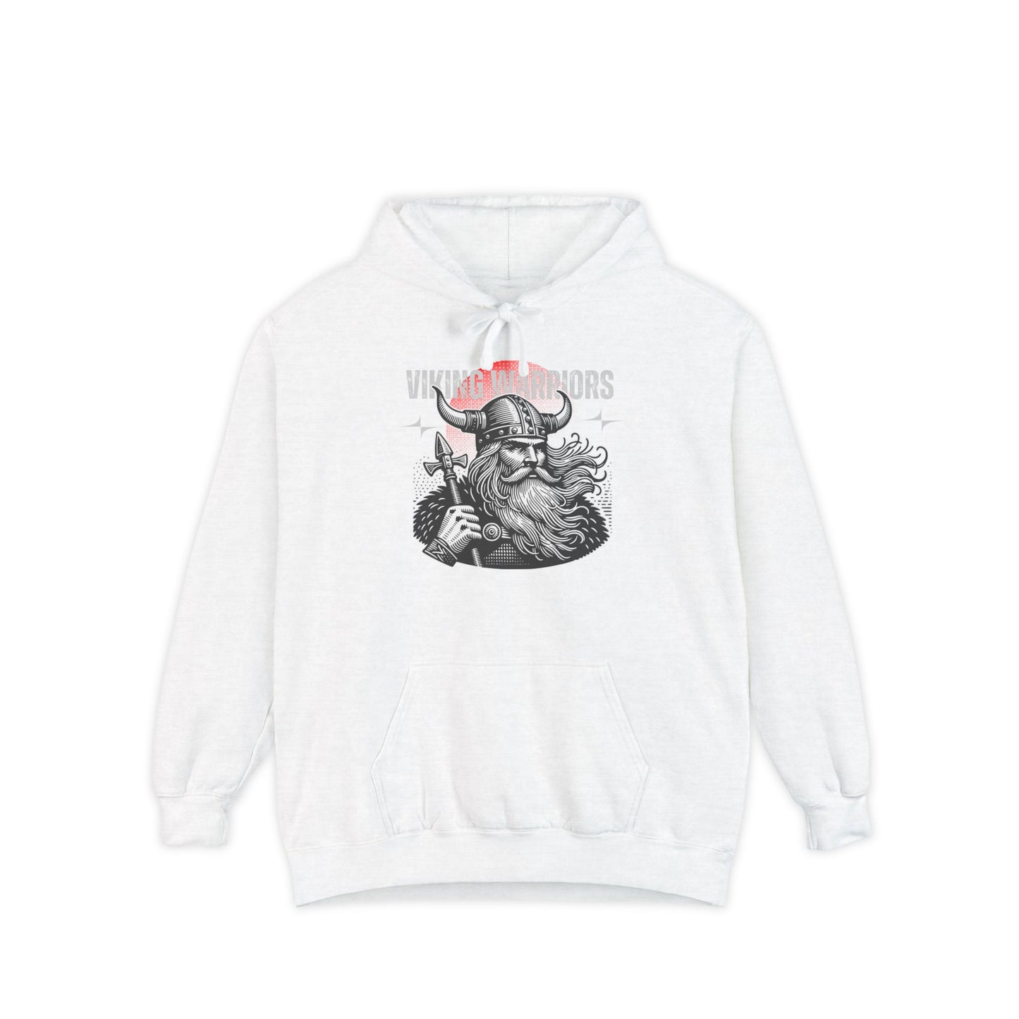 Viking Warriors Unisex Garment-Dye Hoodie – Bold Heritage in Comfort