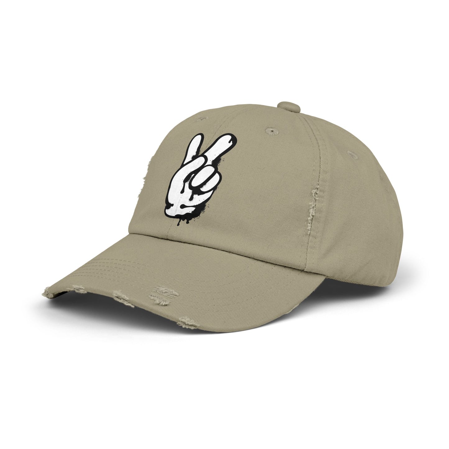 Distressed Cotton Twill Dad Hat – Everyday Comfort & Style