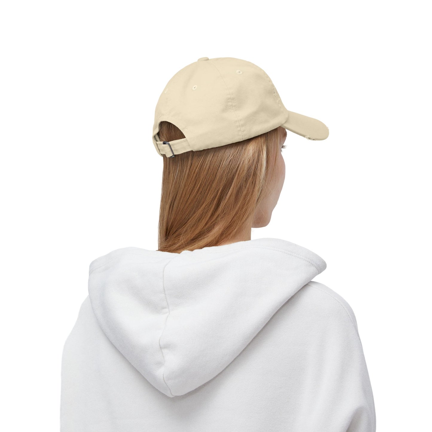 Be Your Own Hero Distressed Cotton Twill Dad Hat – Bold Style, Everyday Comfort