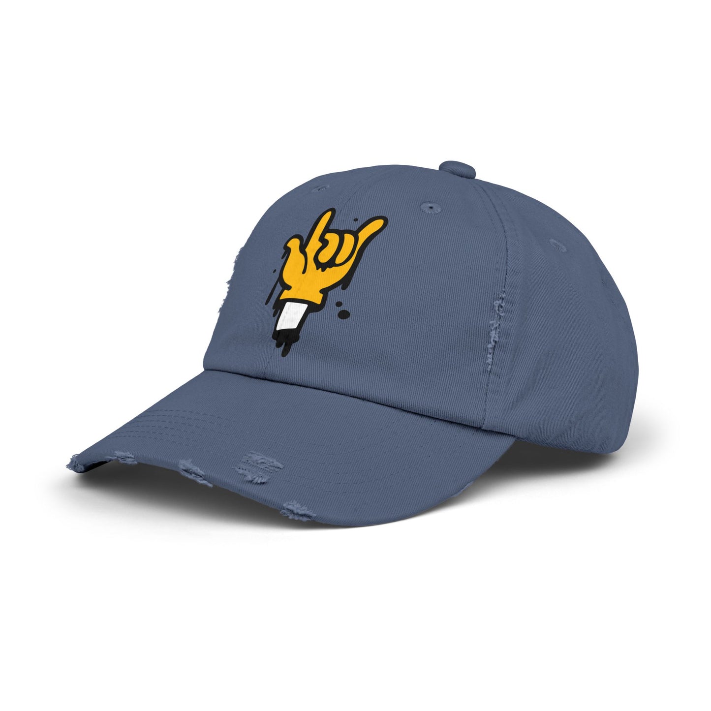 Distressed Cotton Twill Dad Hat – Rock On Style & Everyday Comfort