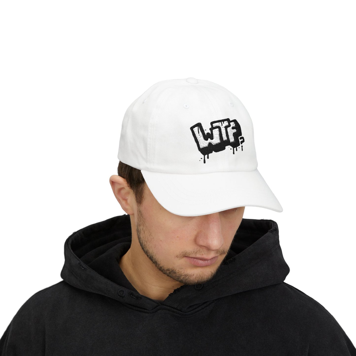 WTF? Embroidered Cotton Dad Hat – Classic Style & Ultimate Comfort