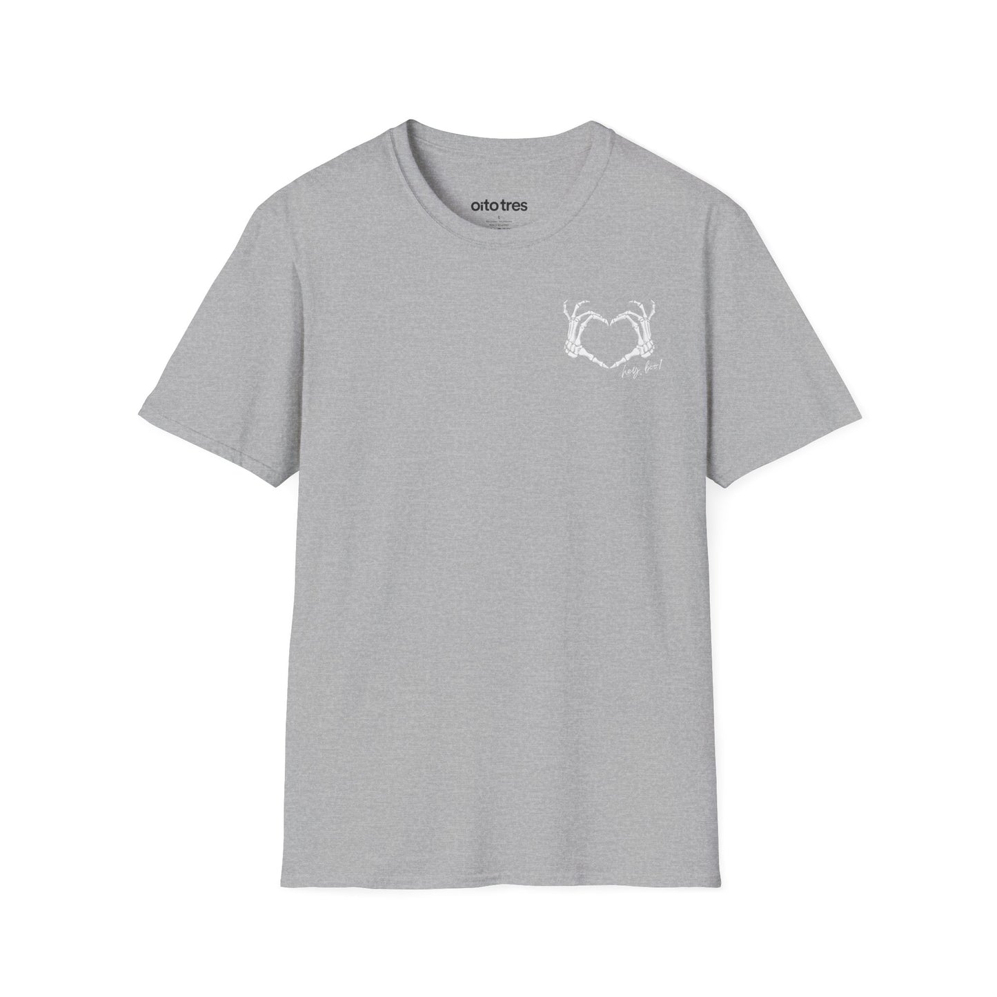 Hey, Boo! Skeleton Heart T-Shirt