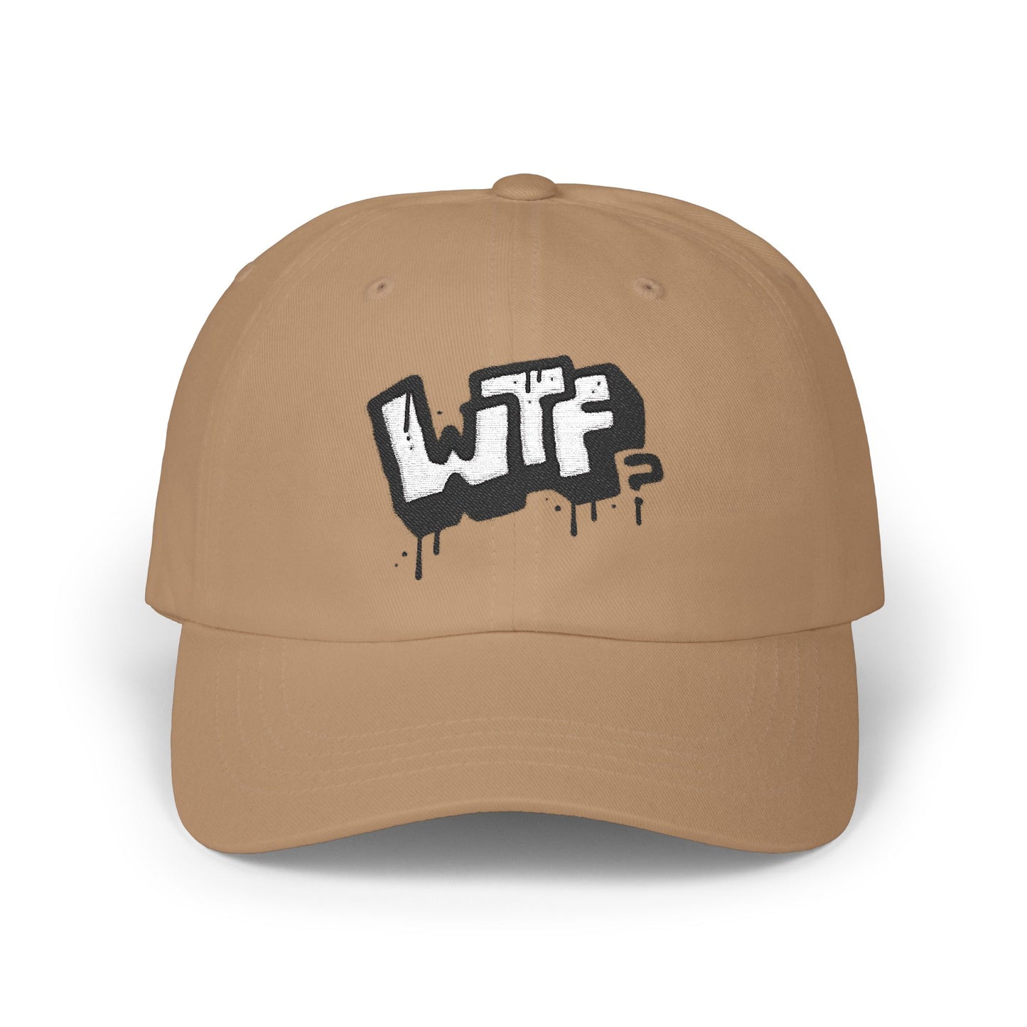 WTF? Embroidered Cotton Dad Hat – Classic Style & Ultimate Comfort