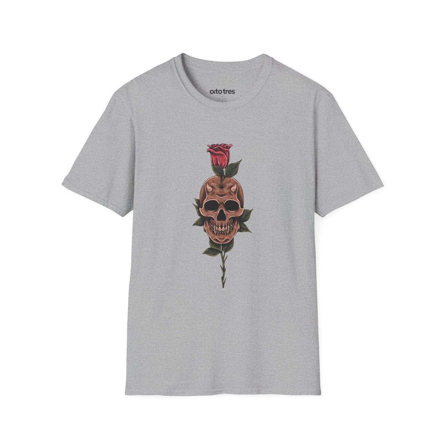Skull and Rose T-Shirt
