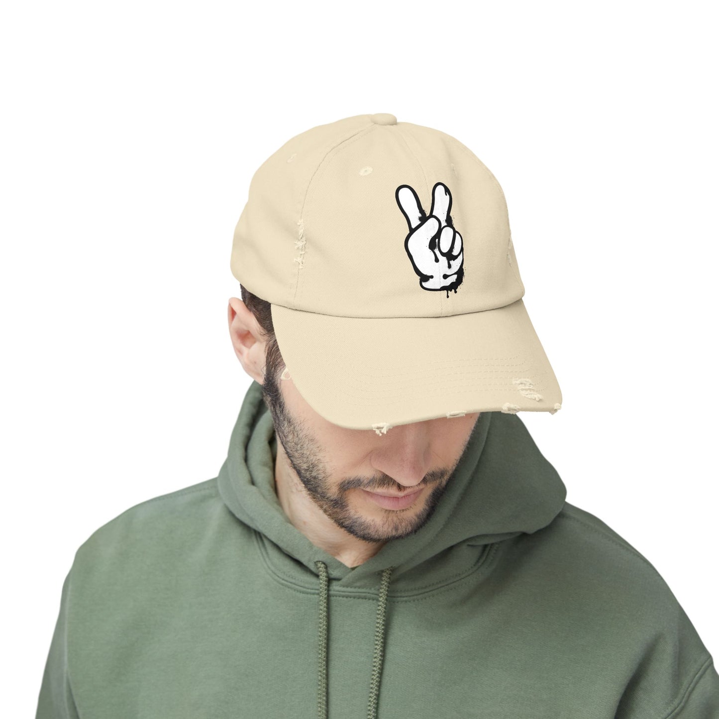 Distressed Cotton Twill Dad Hat – Everyday Comfort & Style