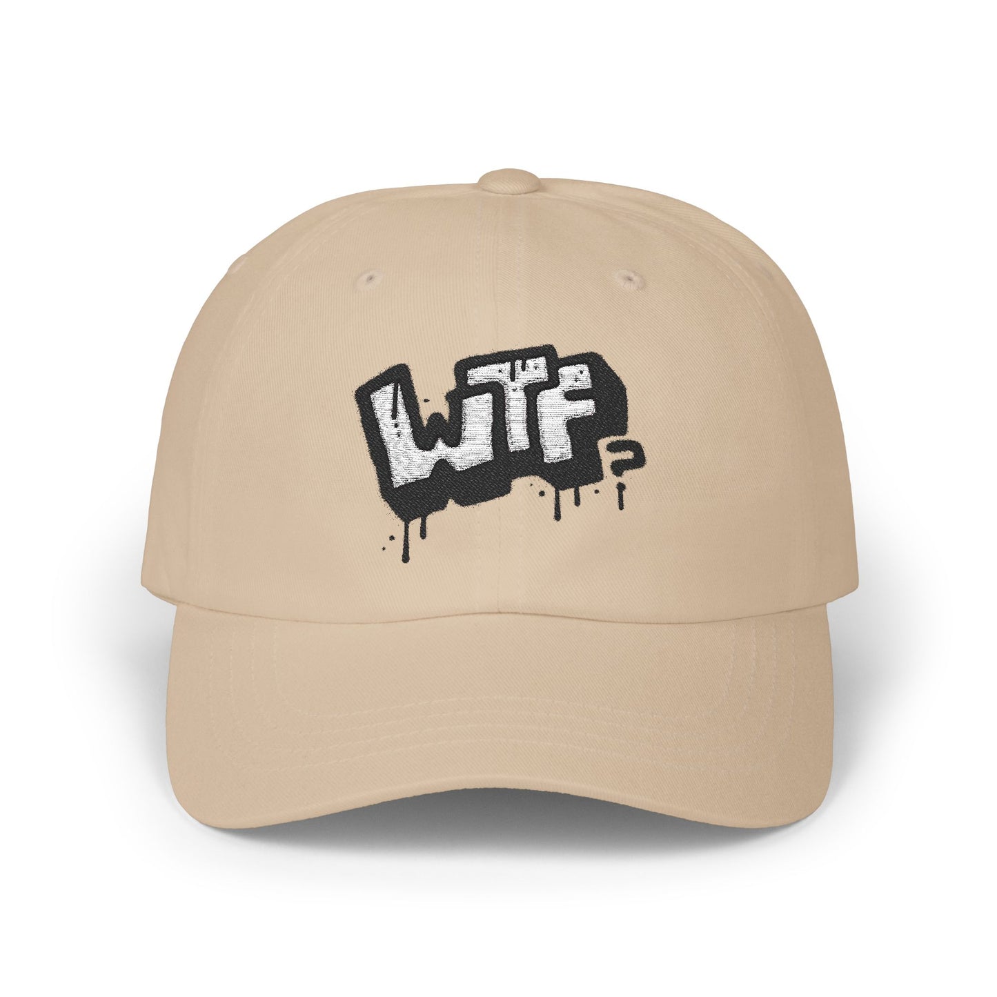 WTF? Embroidered Cotton Dad Hat – Classic Style & Ultimate Comfort
