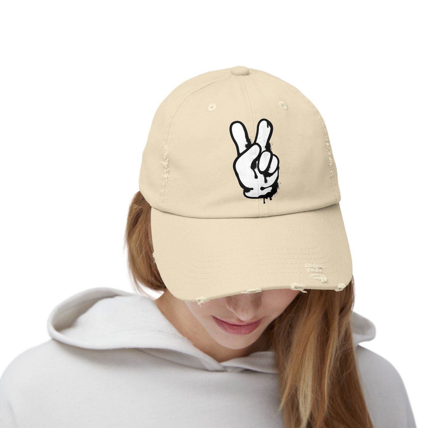 Distressed Cotton Twill Dad Hat – Everyday Comfort & Style