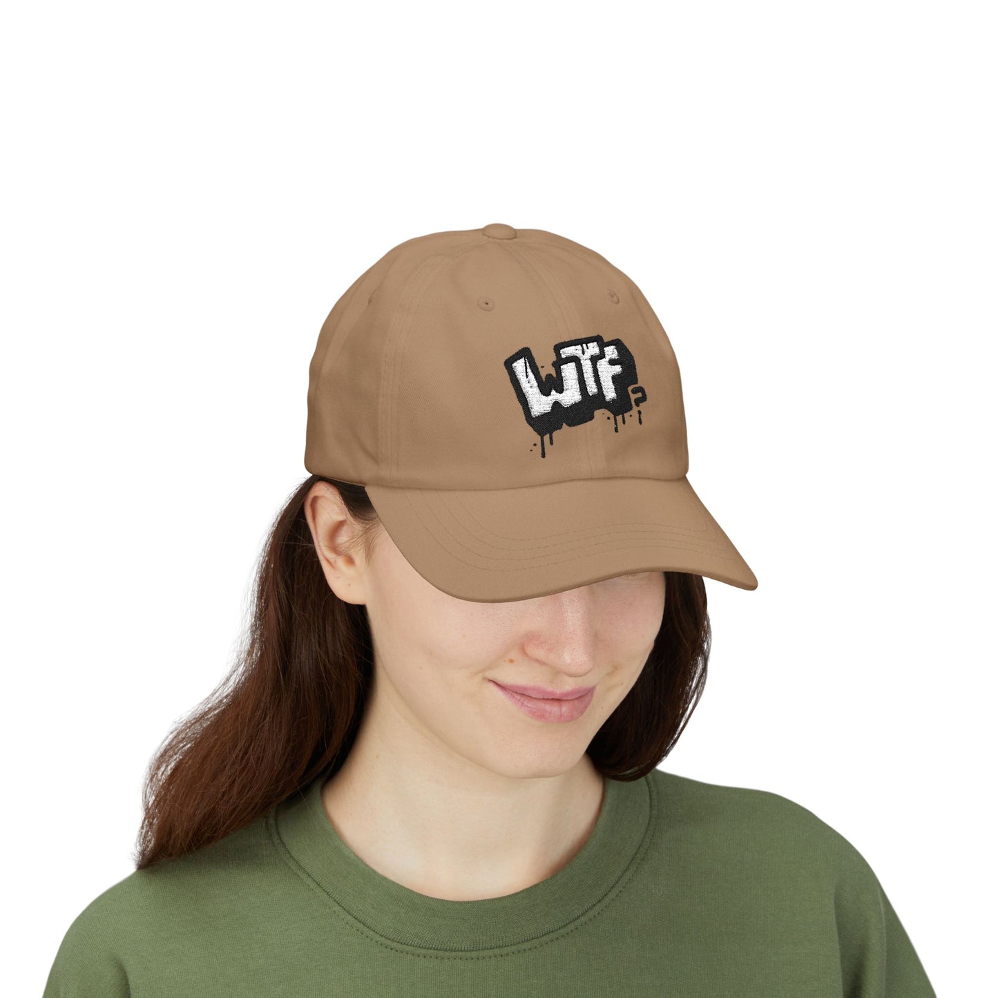 WTF? Embroidered Cotton Dad Hat – Classic Style & Ultimate Comfort