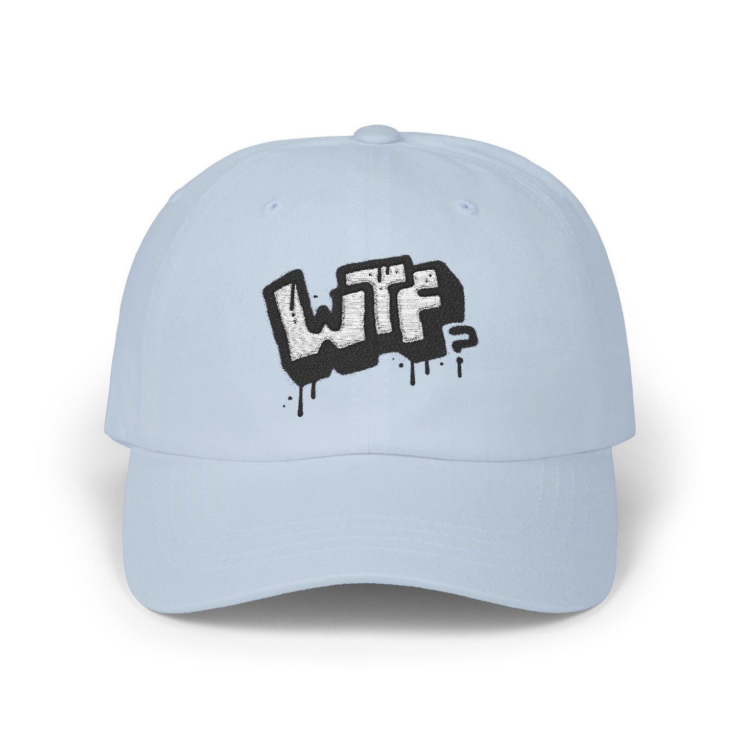 WTF? Embroidered Cotton Dad Hat – Classic Style & Ultimate Comfort