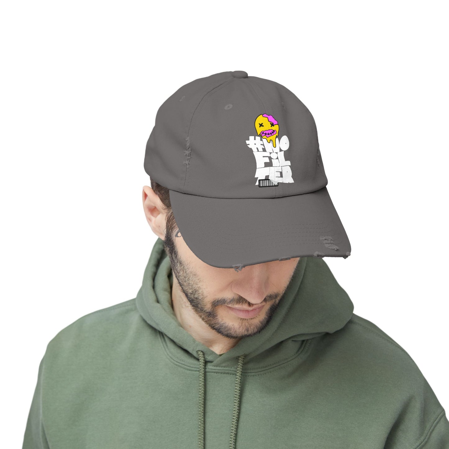 #NoFilter Graffiti Drip Hat