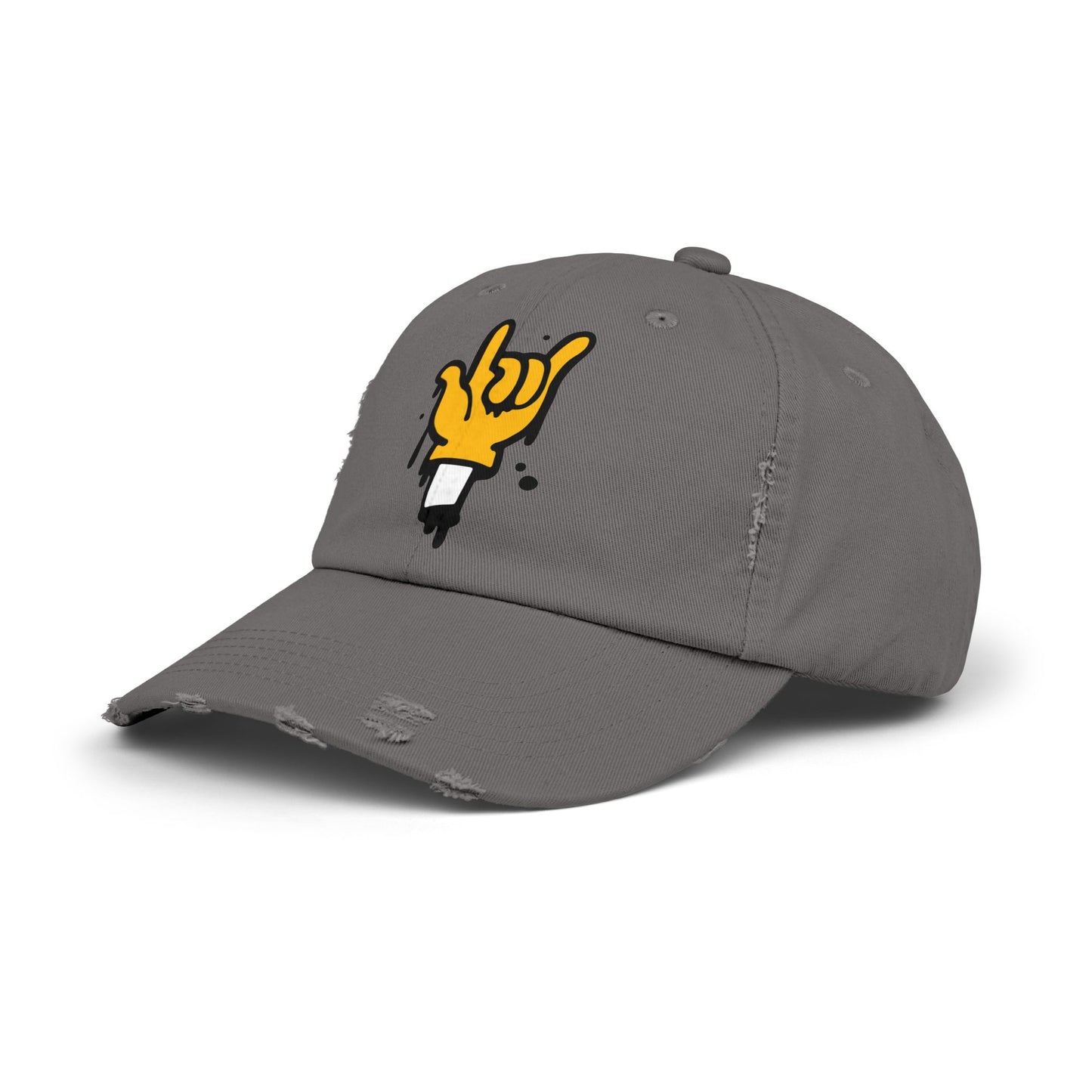 Distressed Cotton Twill Dad Hat – Rock On Style & Everyday Comfort