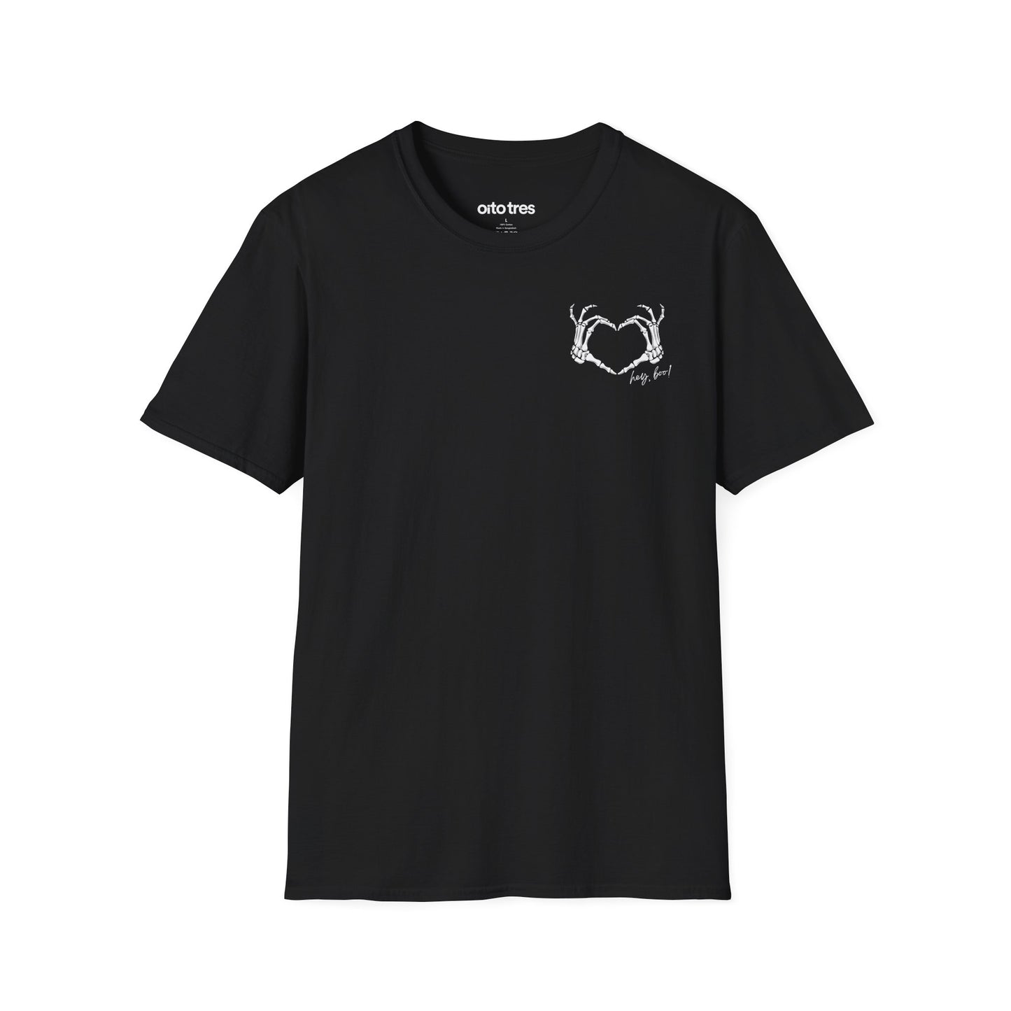 Hey, Boo! Skeleton Heart T-Shirt