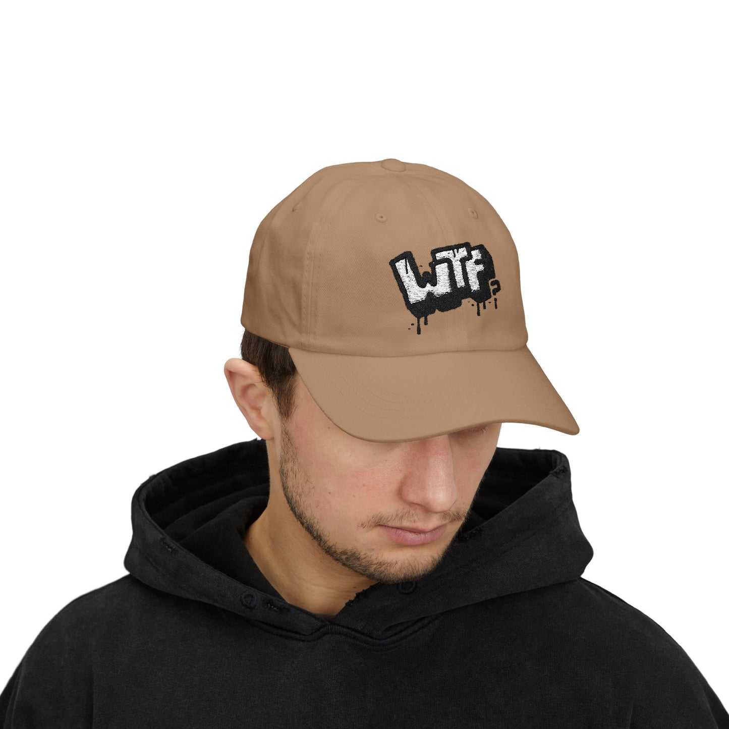 WTF? Embroidered Cotton Dad Hat – Classic Style & Ultimate Comfort