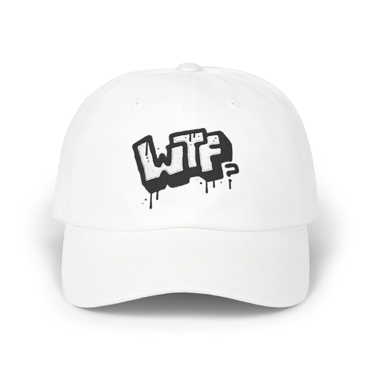 WTF? Embroidered Cotton Dad Hat – Classic Style & Ultimate Comfort