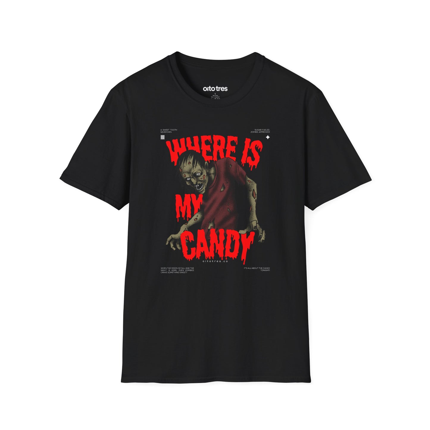 Where Is My Candy Halloween T-Shirt
