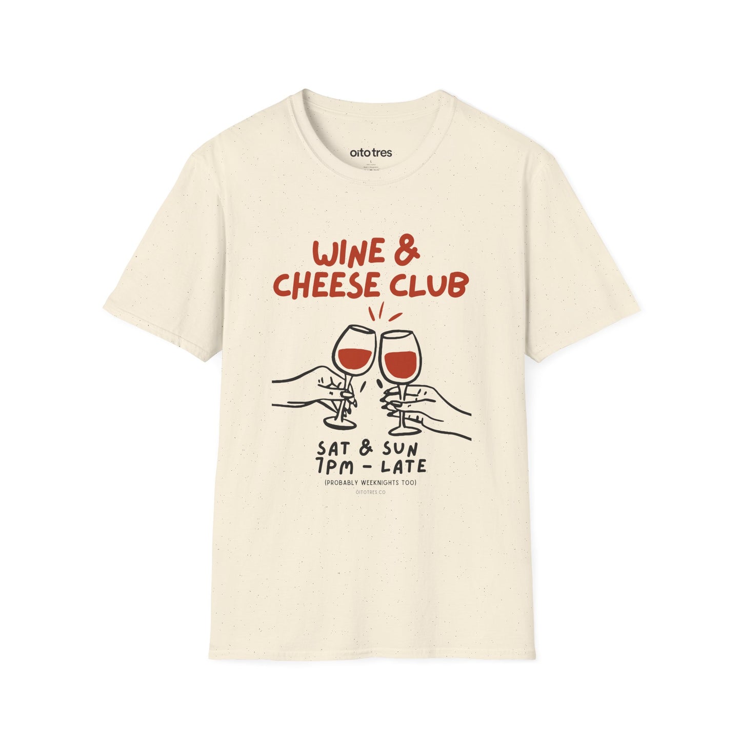 Wine & Cheese Club T-Shirt