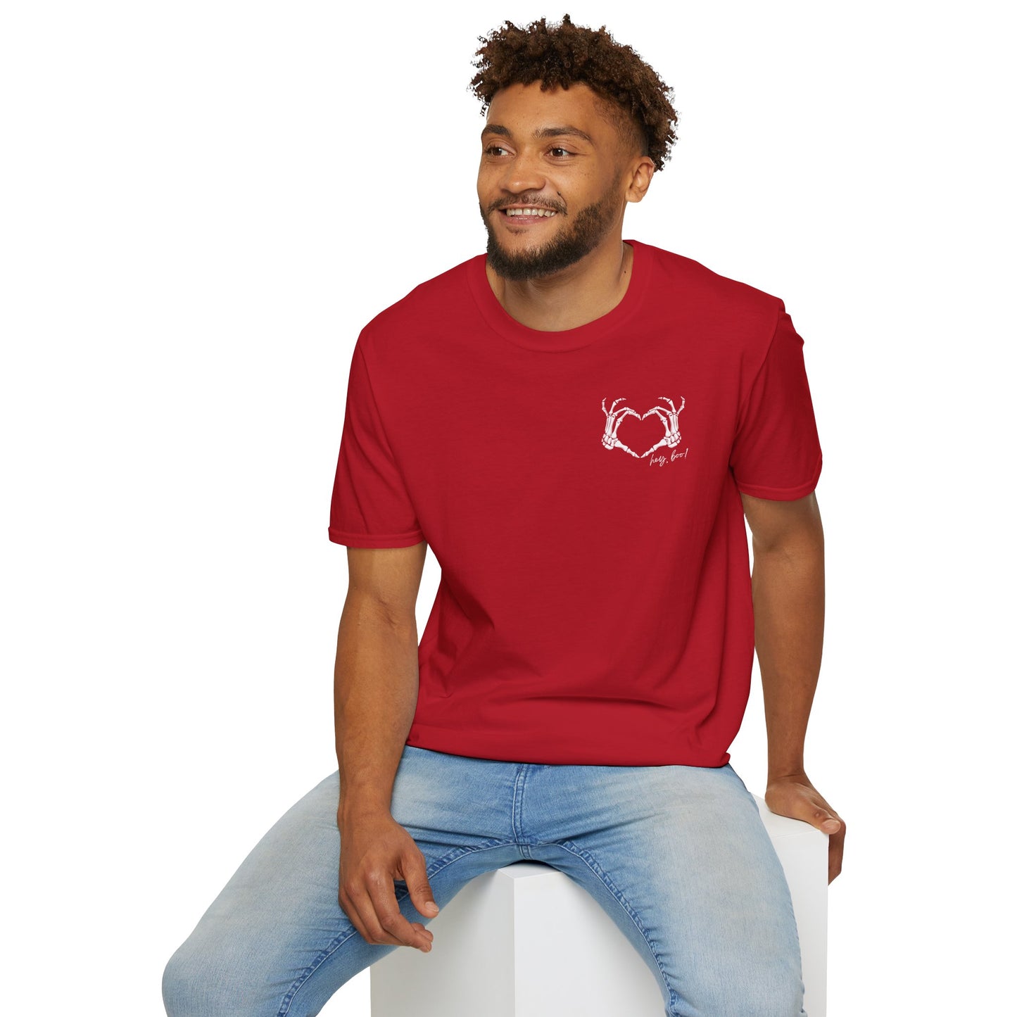 Hey, Boo! Skeleton Heart T-Shirt