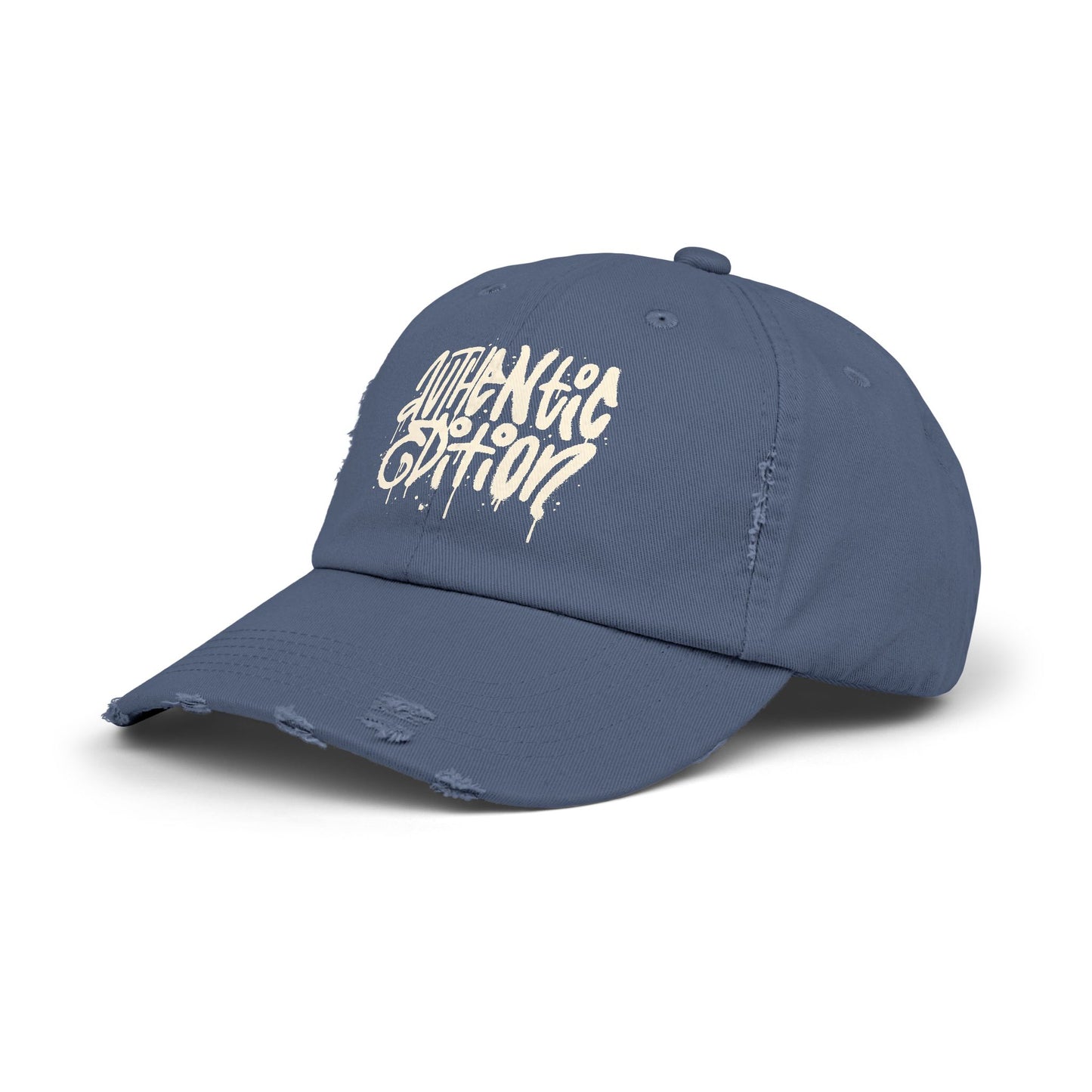 Authentic Edition Distressed Cotton Twill Dad Hat – Effortless Style, Everyday Comfort