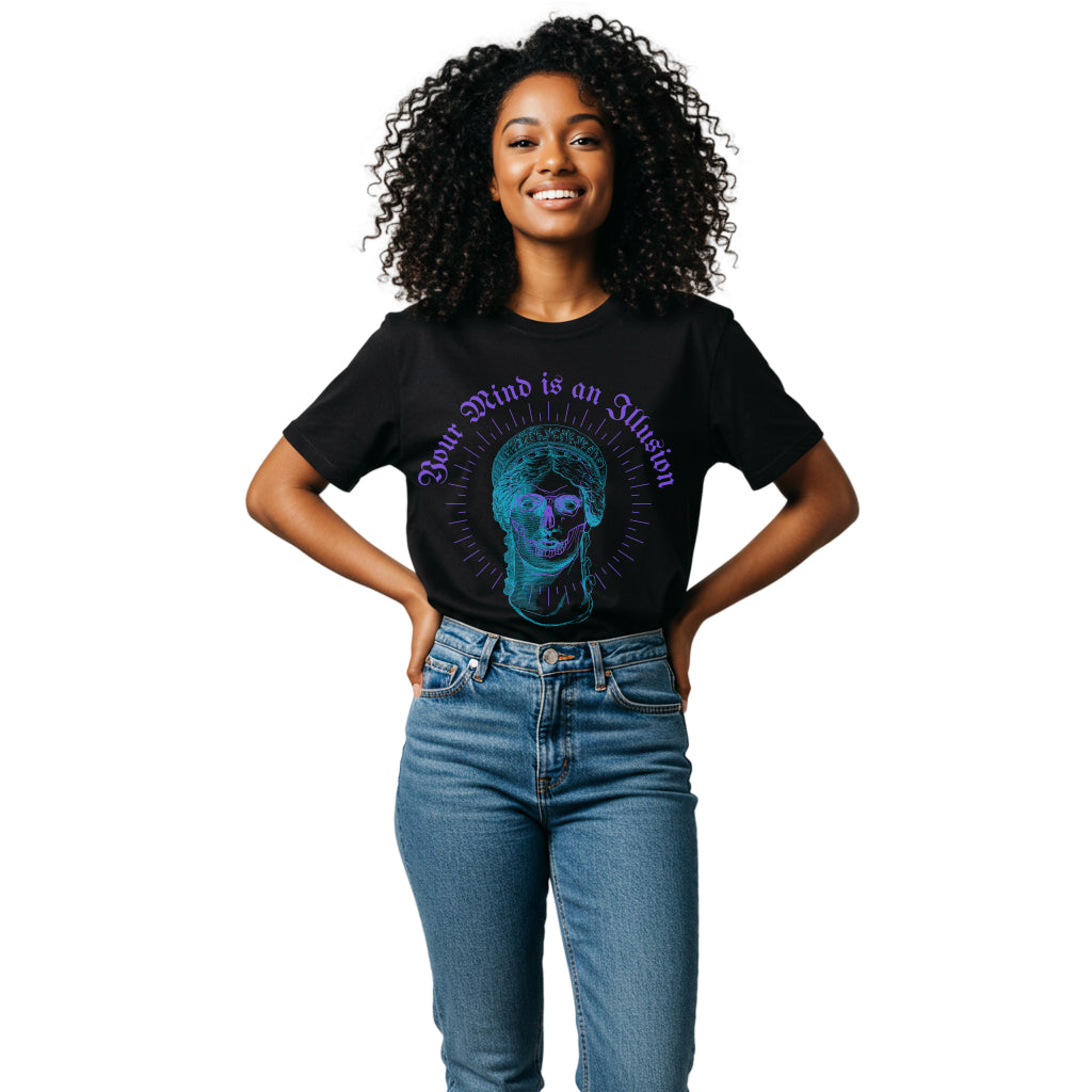 Your Mind is an Illusion T-Shirt - Blue
