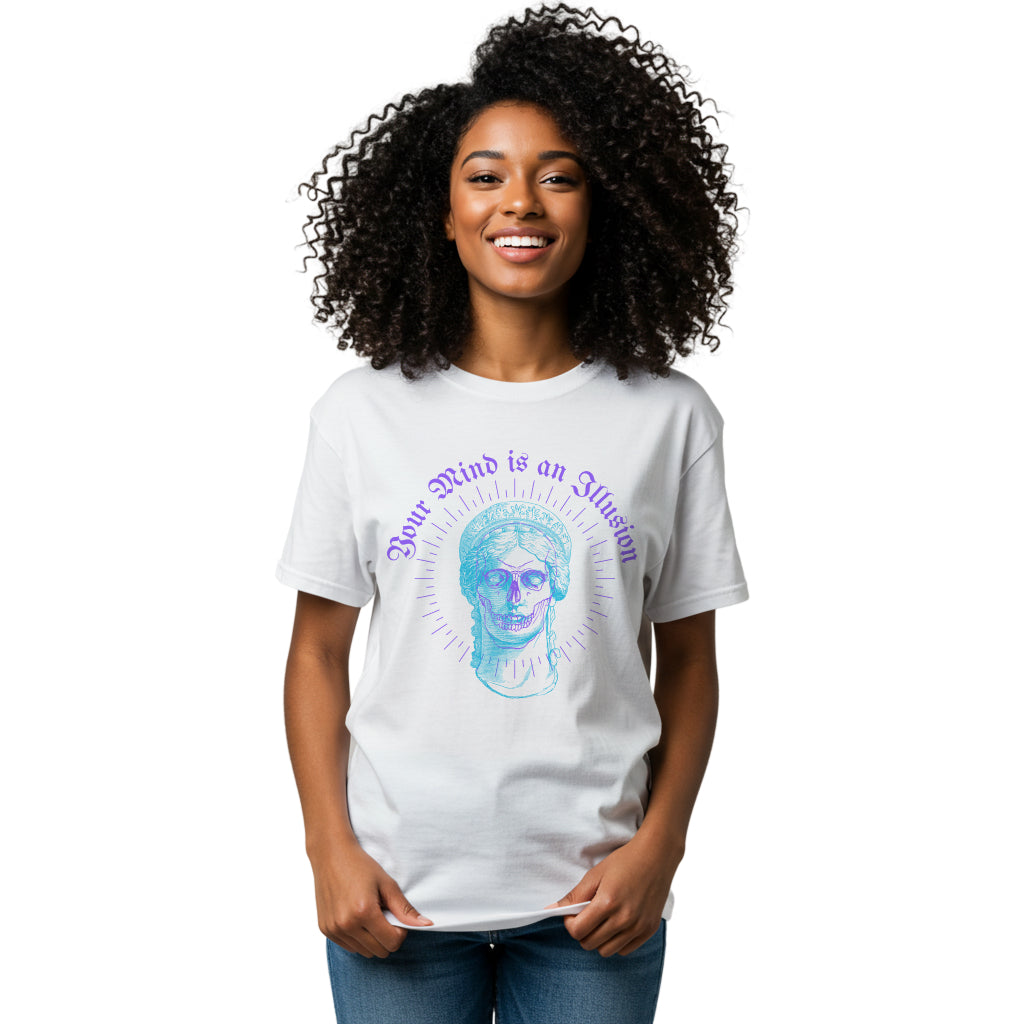 Your Mind is an Illusion T-Shirt - Blue
