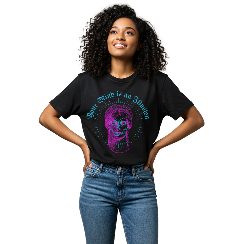 Your Mind is an Illusion T-Shirt - Pink
