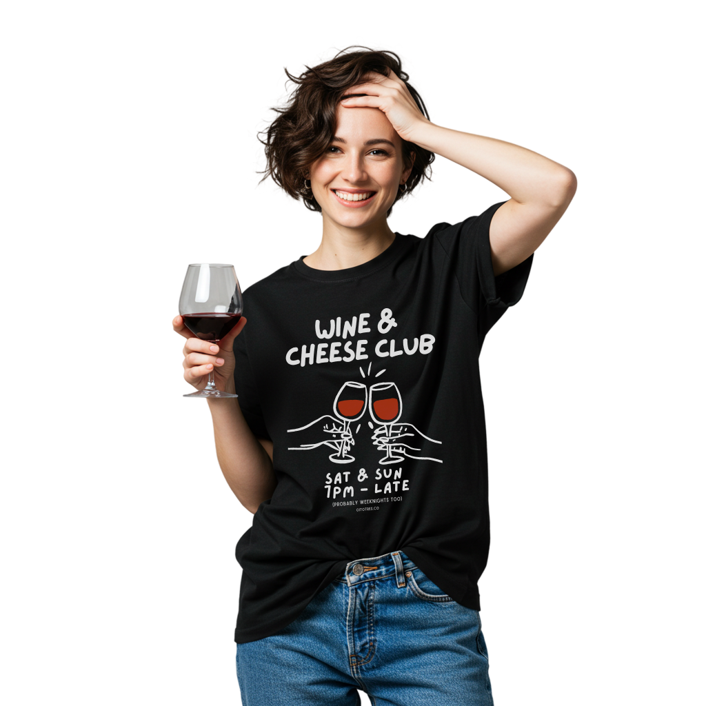 Wine & Cheese Club T-Shirt