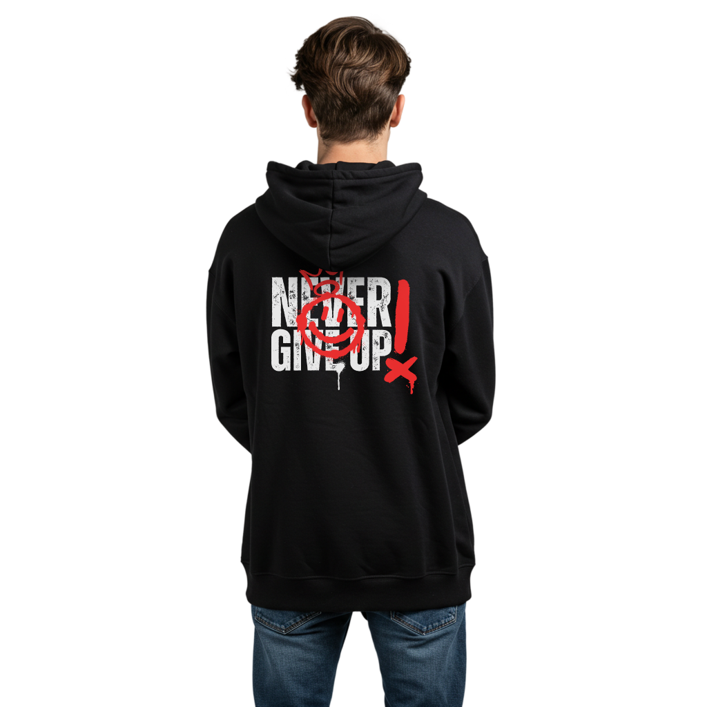 Never Give Up Hoodie