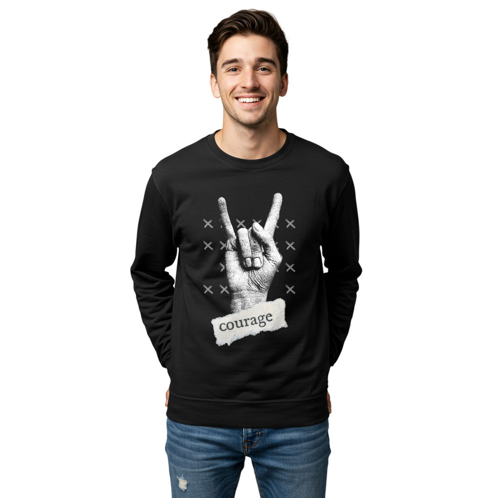 Courage Rock Sweatshirt
