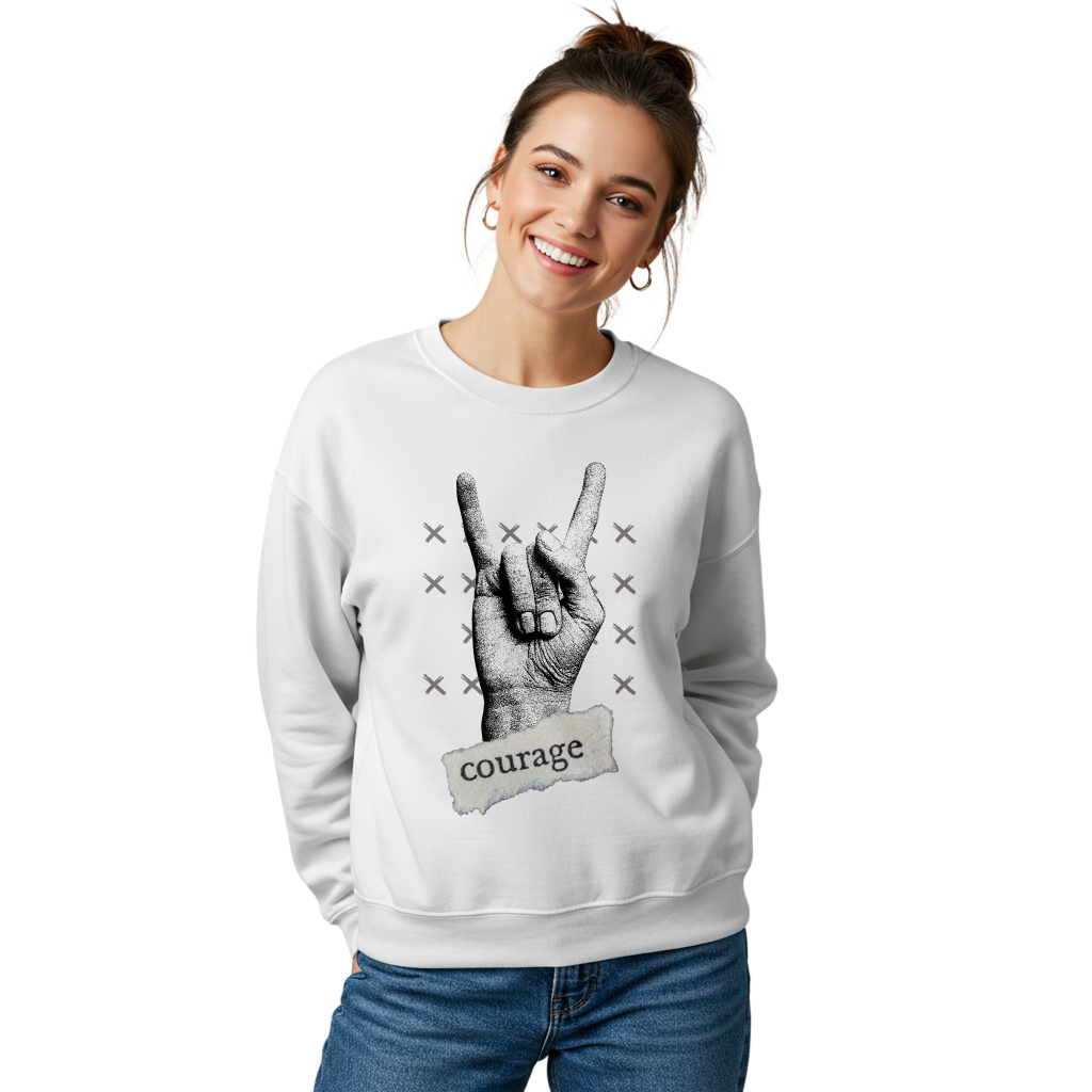 Courage Rock Sweatshirt