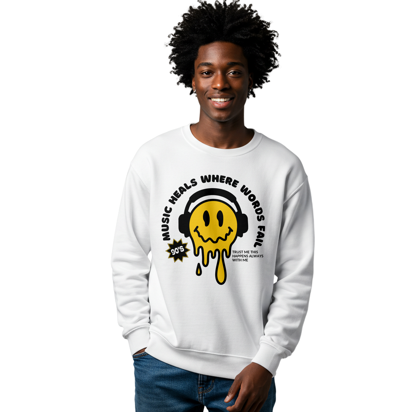 Music Heals - 90's Edition Sweatshirt