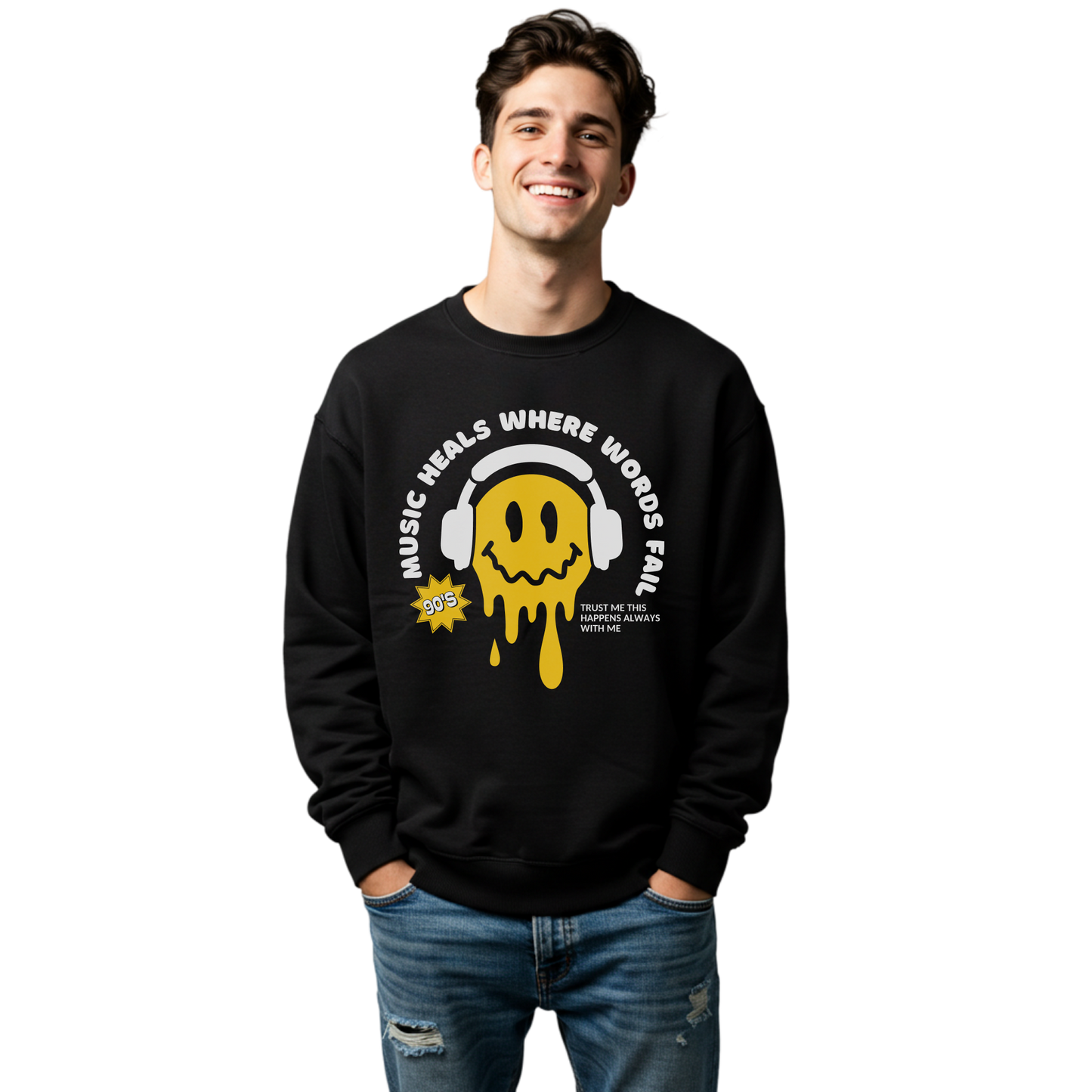 Music Heals - 90's Edition Sweatshirt