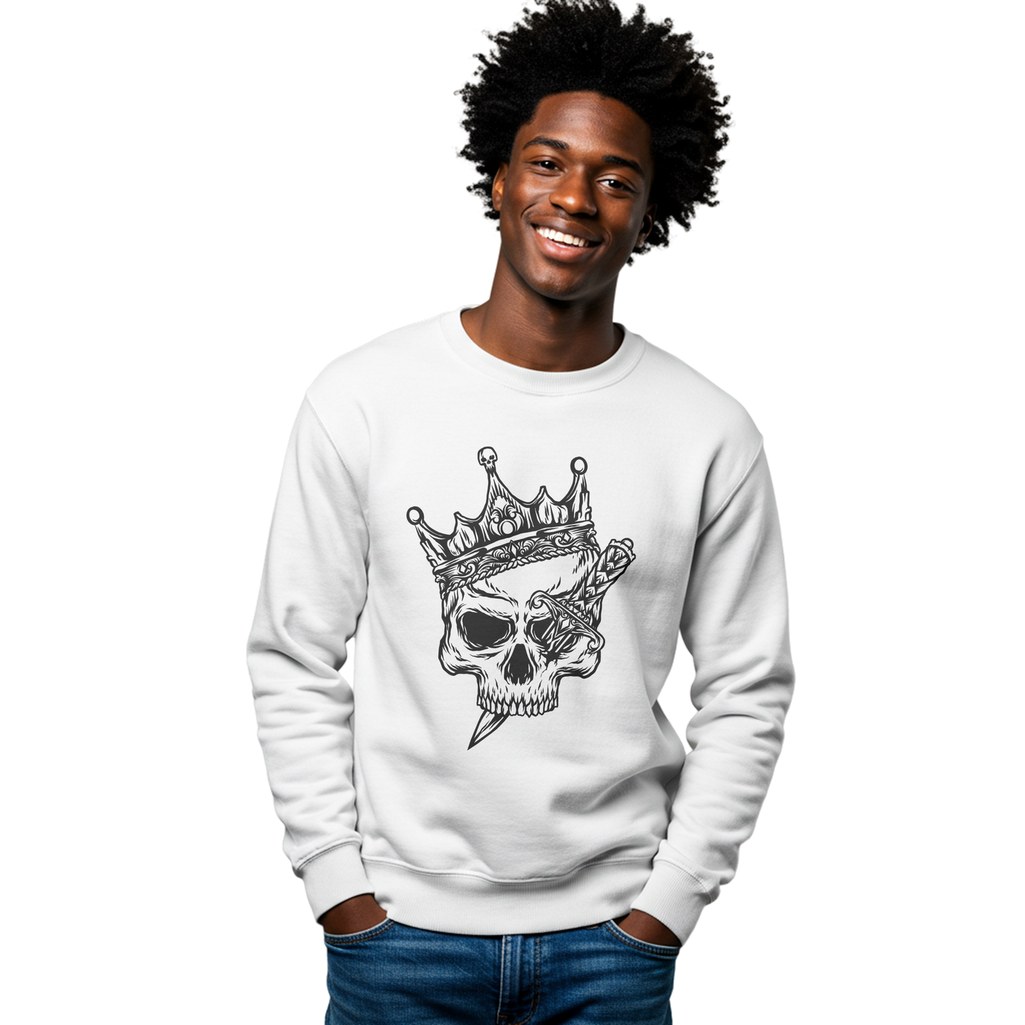 Crowned Skull Sweatshirt