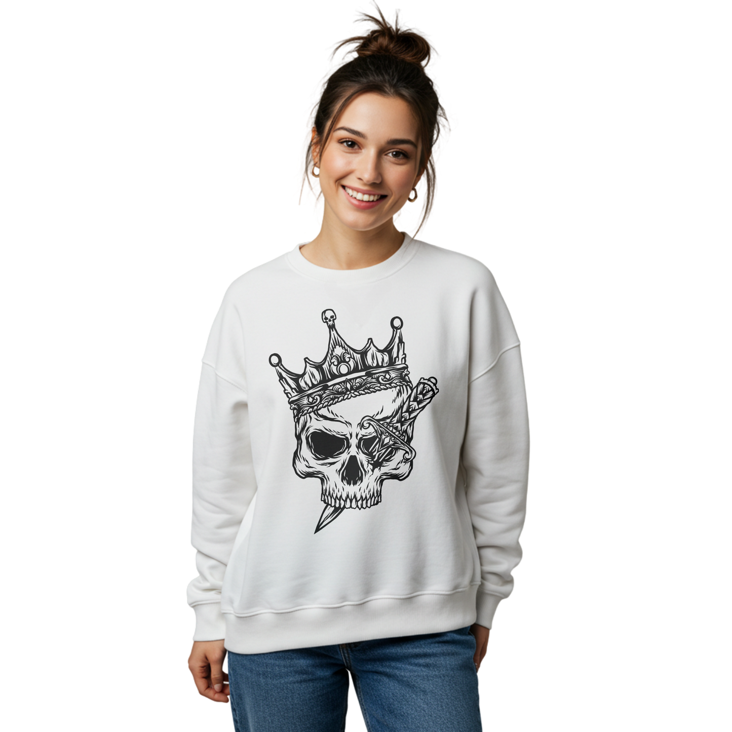 Crowned Skull Sweatshirt