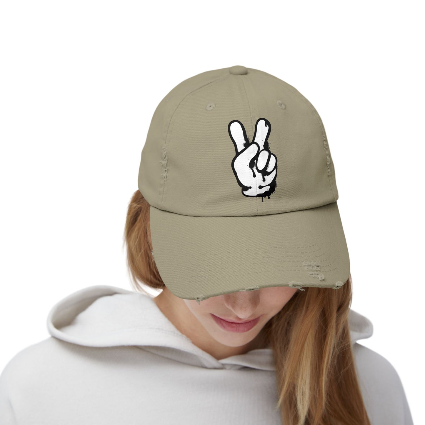 Distressed Cotton Twill Dad Hat – Everyday Comfort & Style