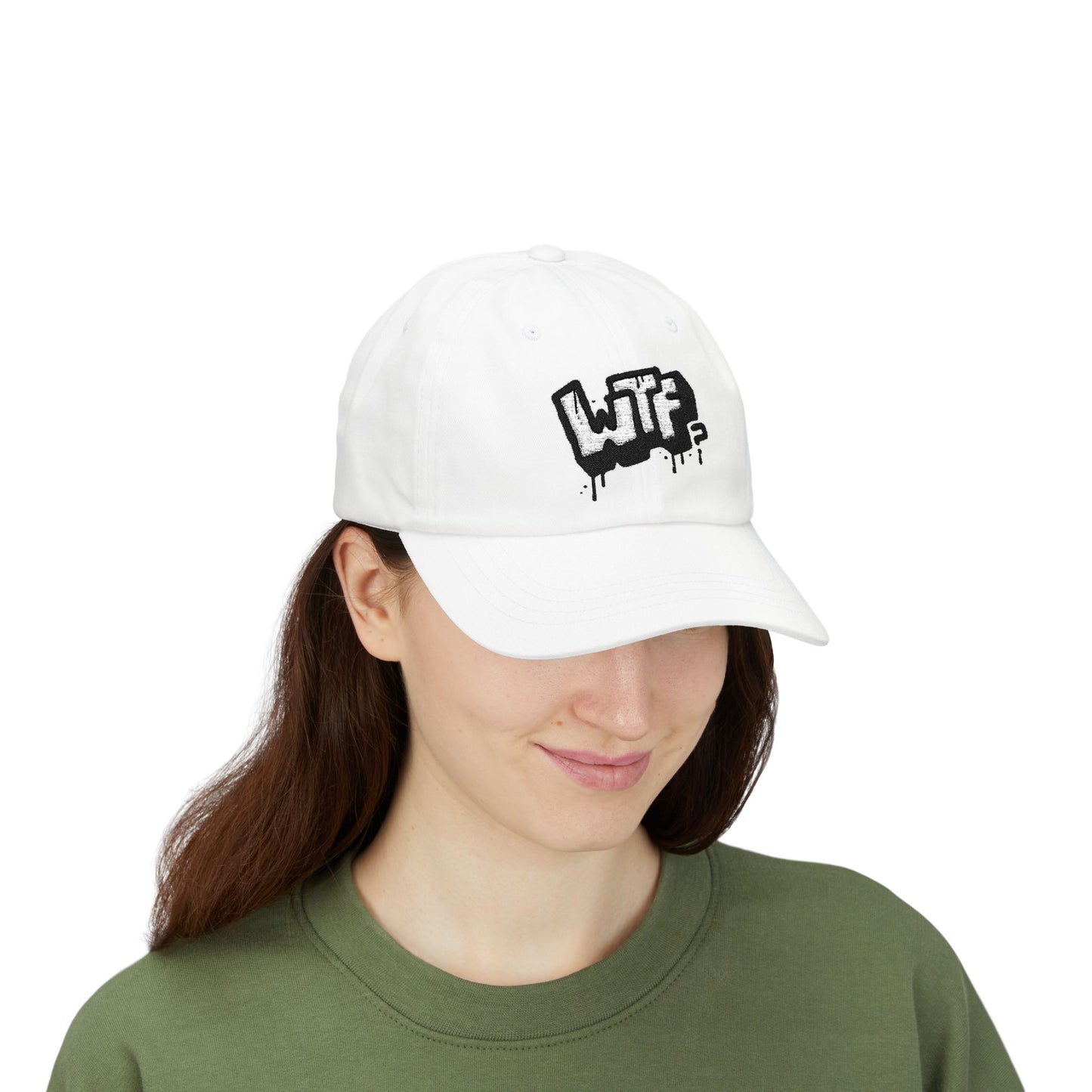 WTF? Embroidered Cotton Dad Hat – Classic Style & Ultimate Comfort
