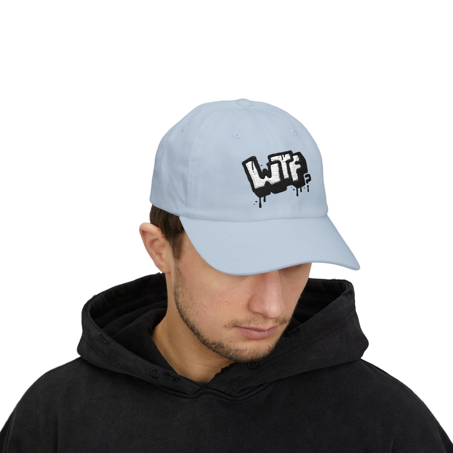 WTF? Embroidered Cotton Dad Hat – Classic Style & Ultimate Comfort