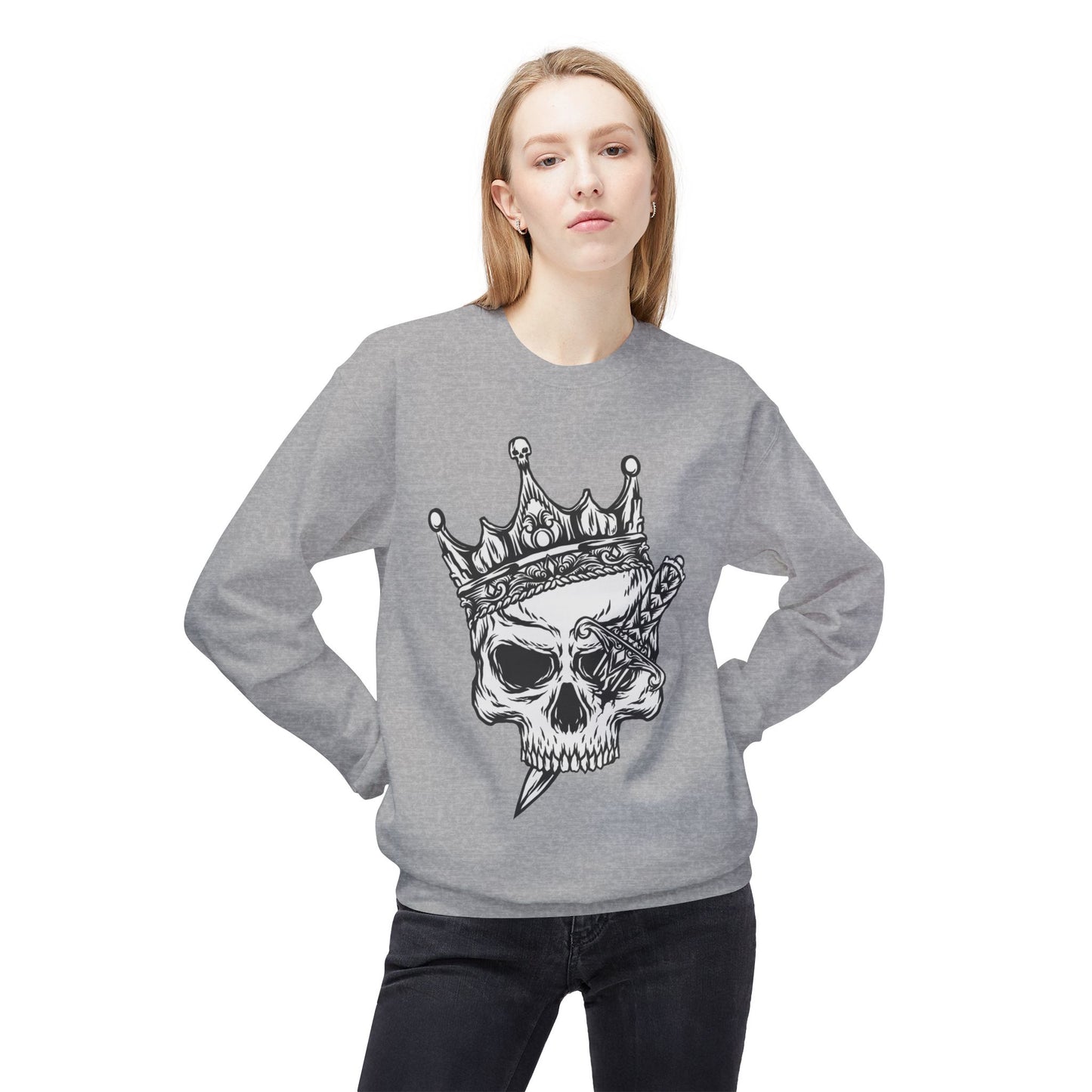 Crowned Skull Sweatshirt