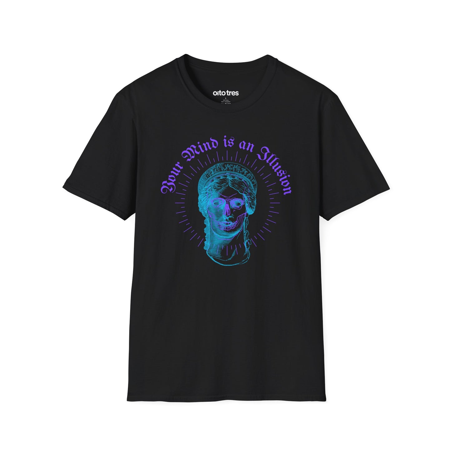 Your Mind is an Illusion T-Shirt - Blue