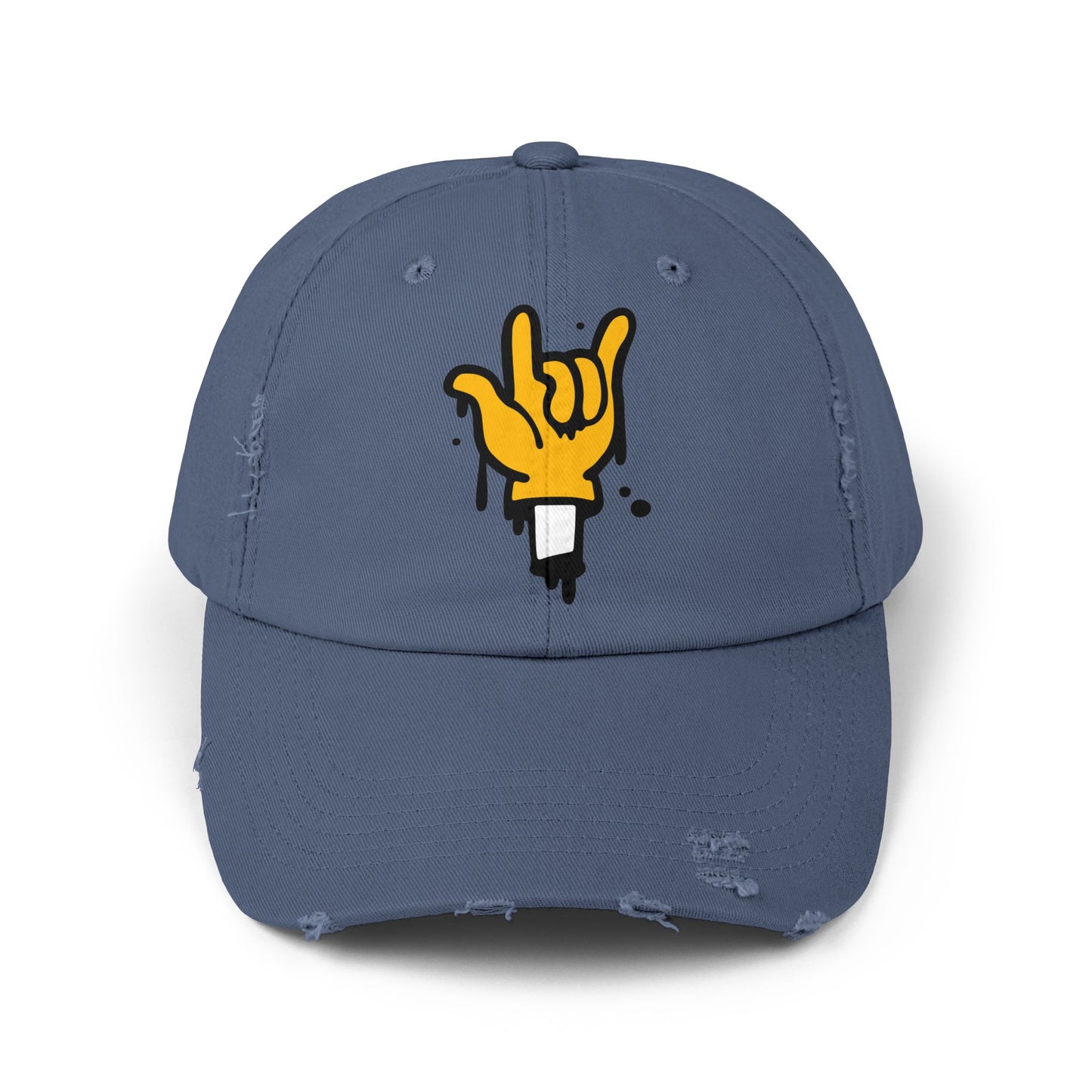 Distressed Cotton Twill Dad Hat – Rock On Style & Everyday Comfort