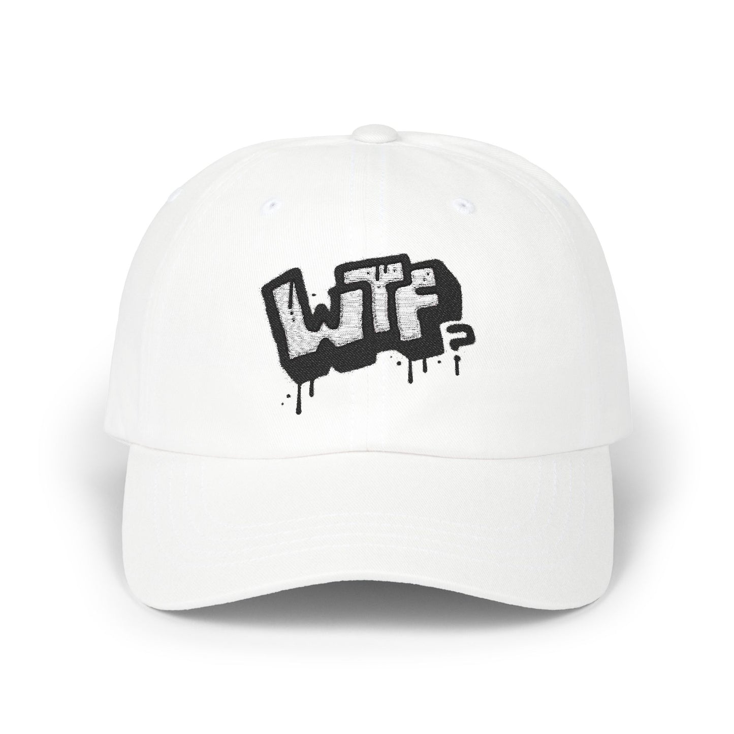 WTF? Embroidered Cotton Dad Hat – Classic Style & Ultimate Comfort