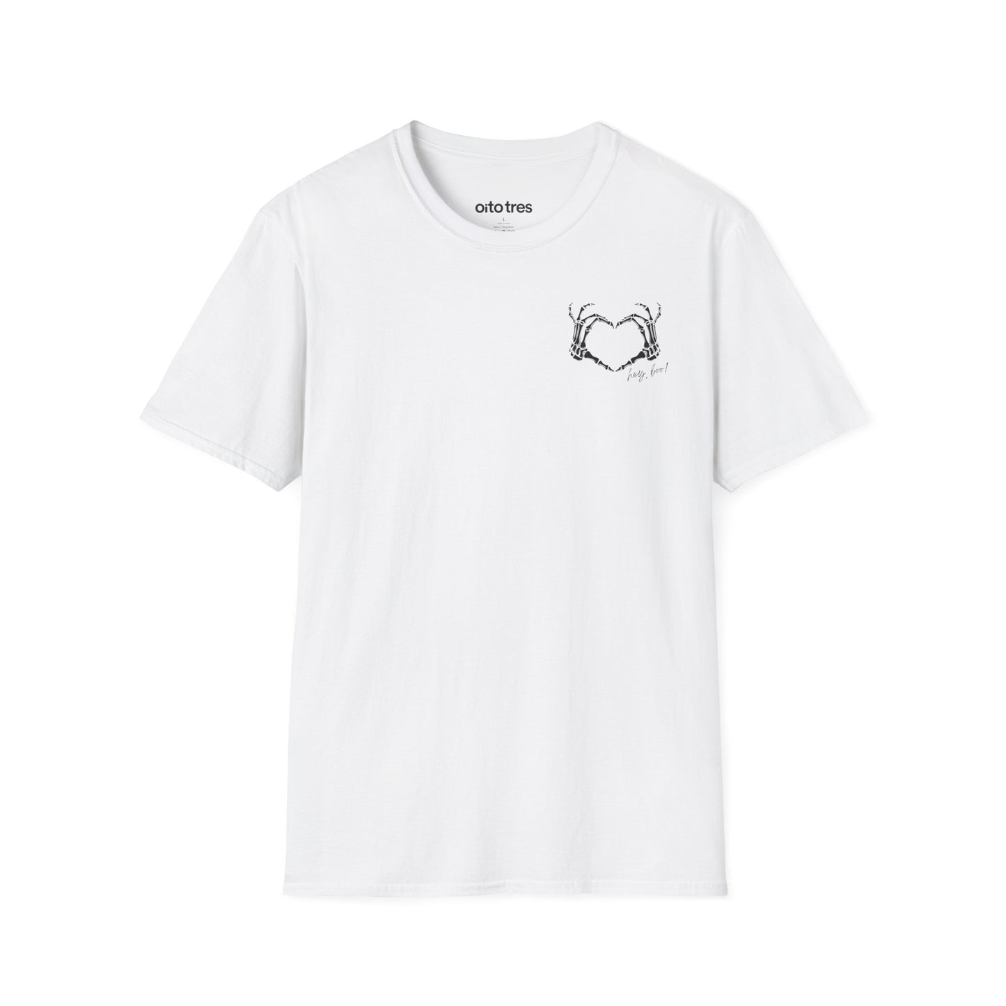 Hey, Boo! Skeleton Heart T-Shirt