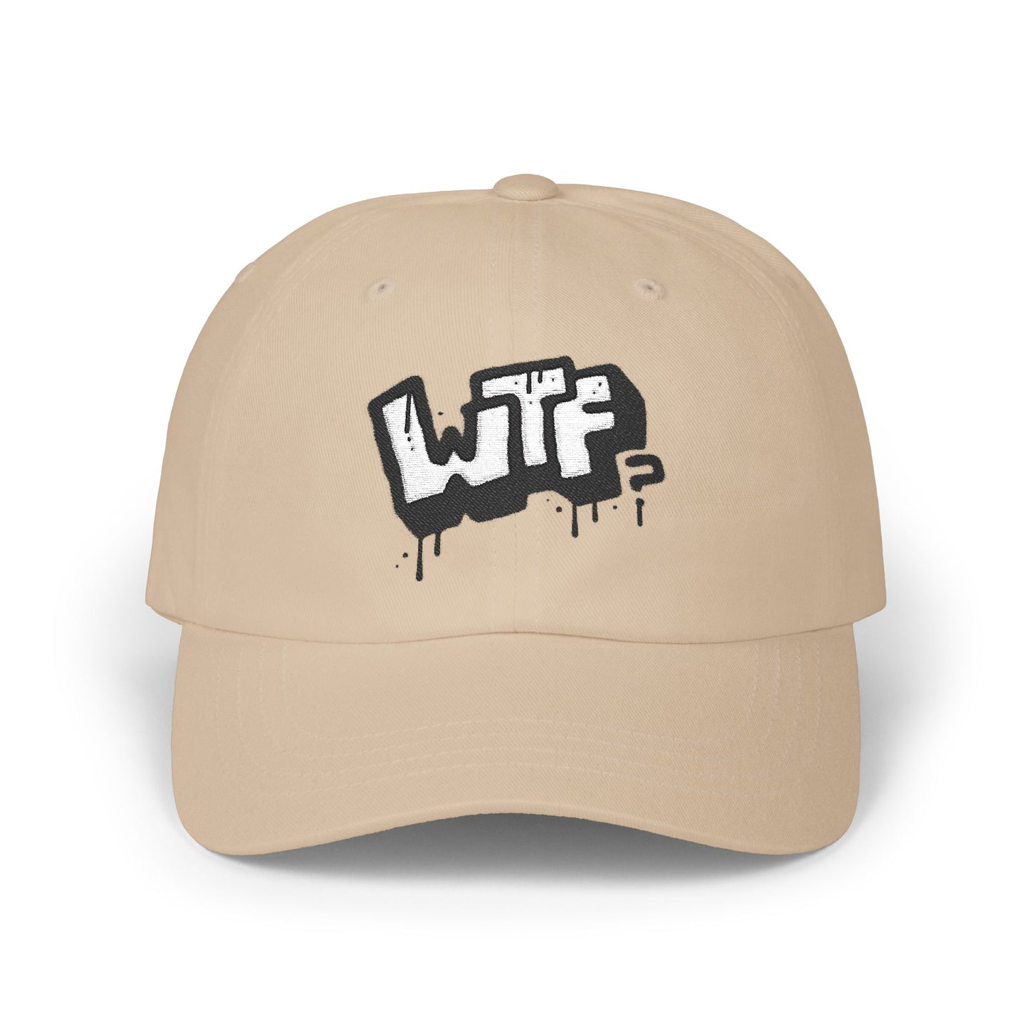 WTF? Embroidered Cotton Dad Hat – Classic Style & Ultimate Comfort